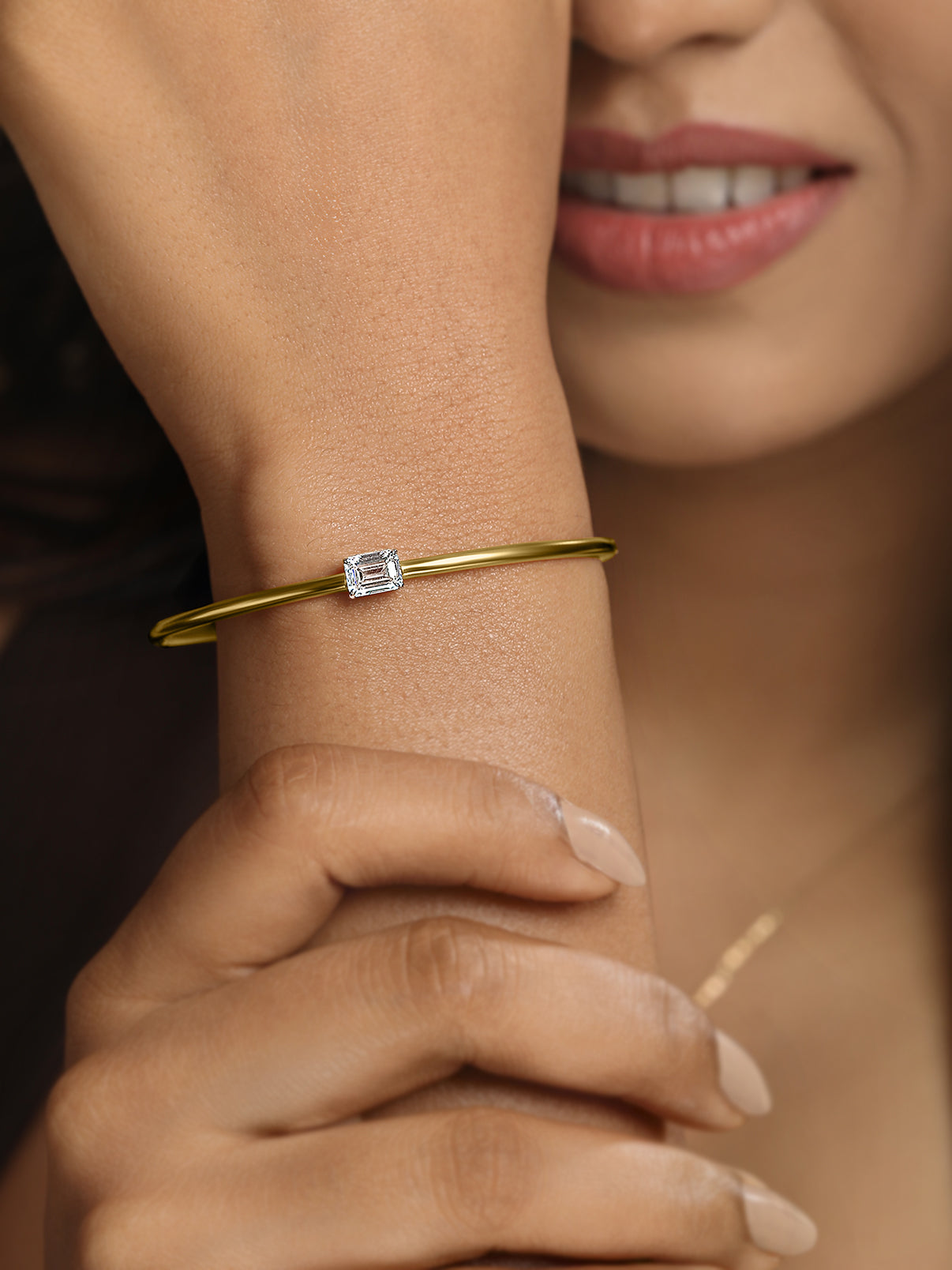 Lenore Diamond Bangle Bracelet