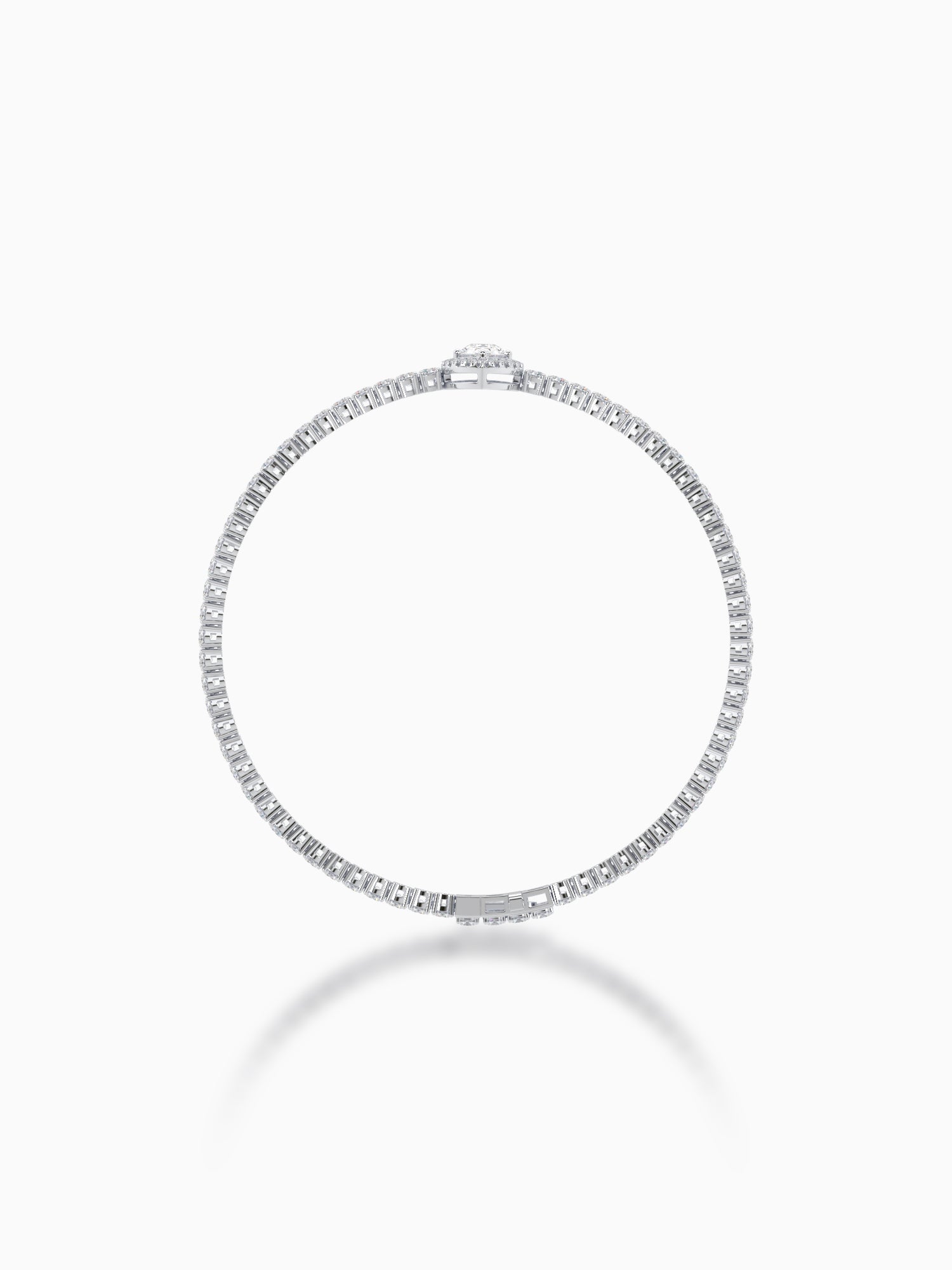Pout Diamond Tennis Bracelet - Evol Jewels