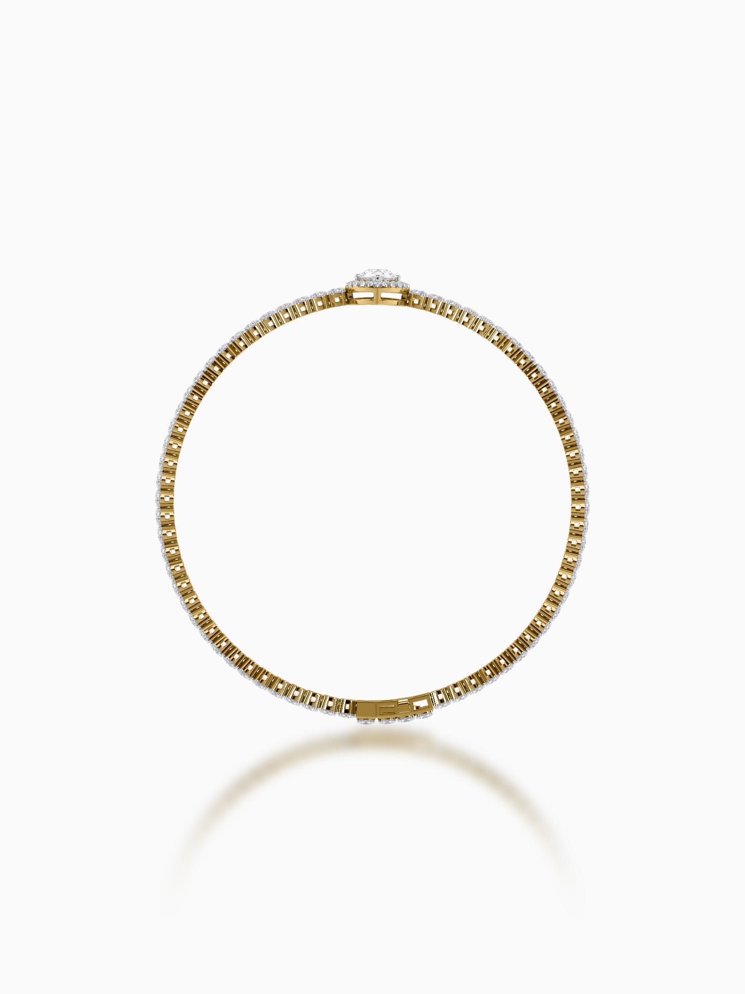 Pout Diamond Tennis Bracelet - Evol Jewels