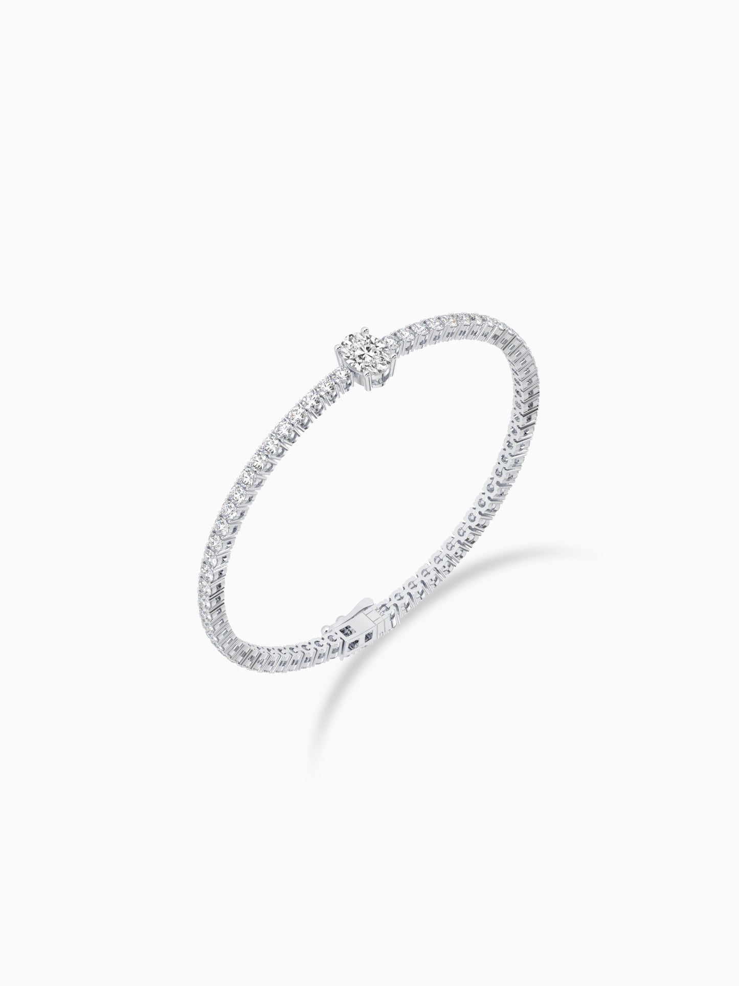 Moonlit Diamond Tennis Bracelet - Evol Jewels