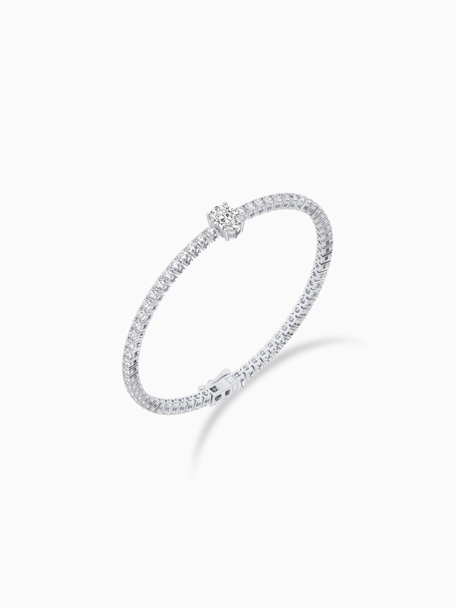 Moonlit Diamond Tennis Bracelet - Evol Jewels