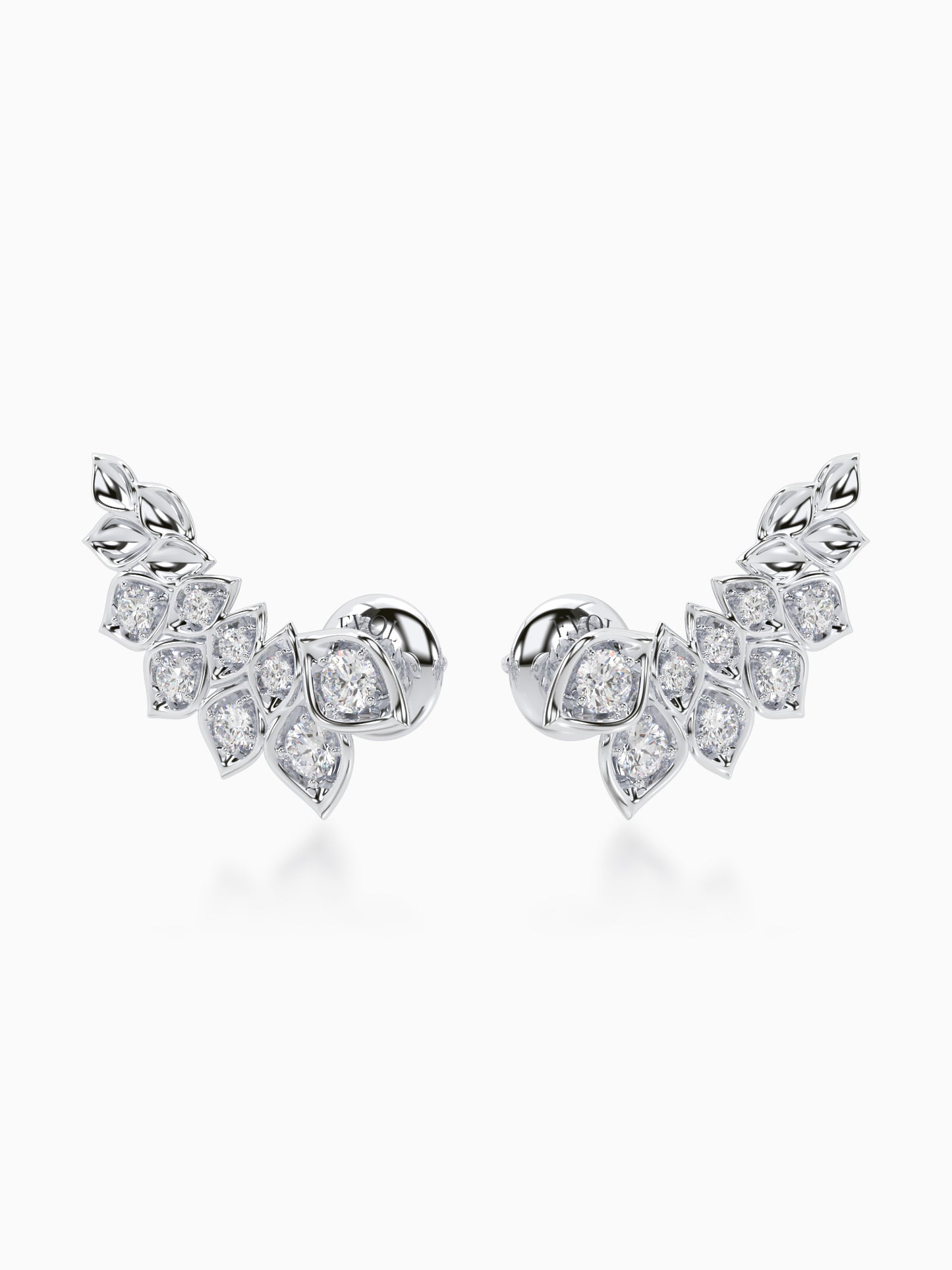 Mirage diamond Earrings - Evol Jewels