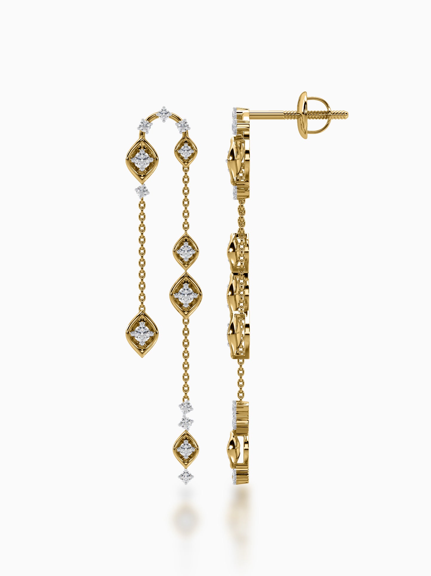 Celestial Diamond Earrings - Evol Jewels