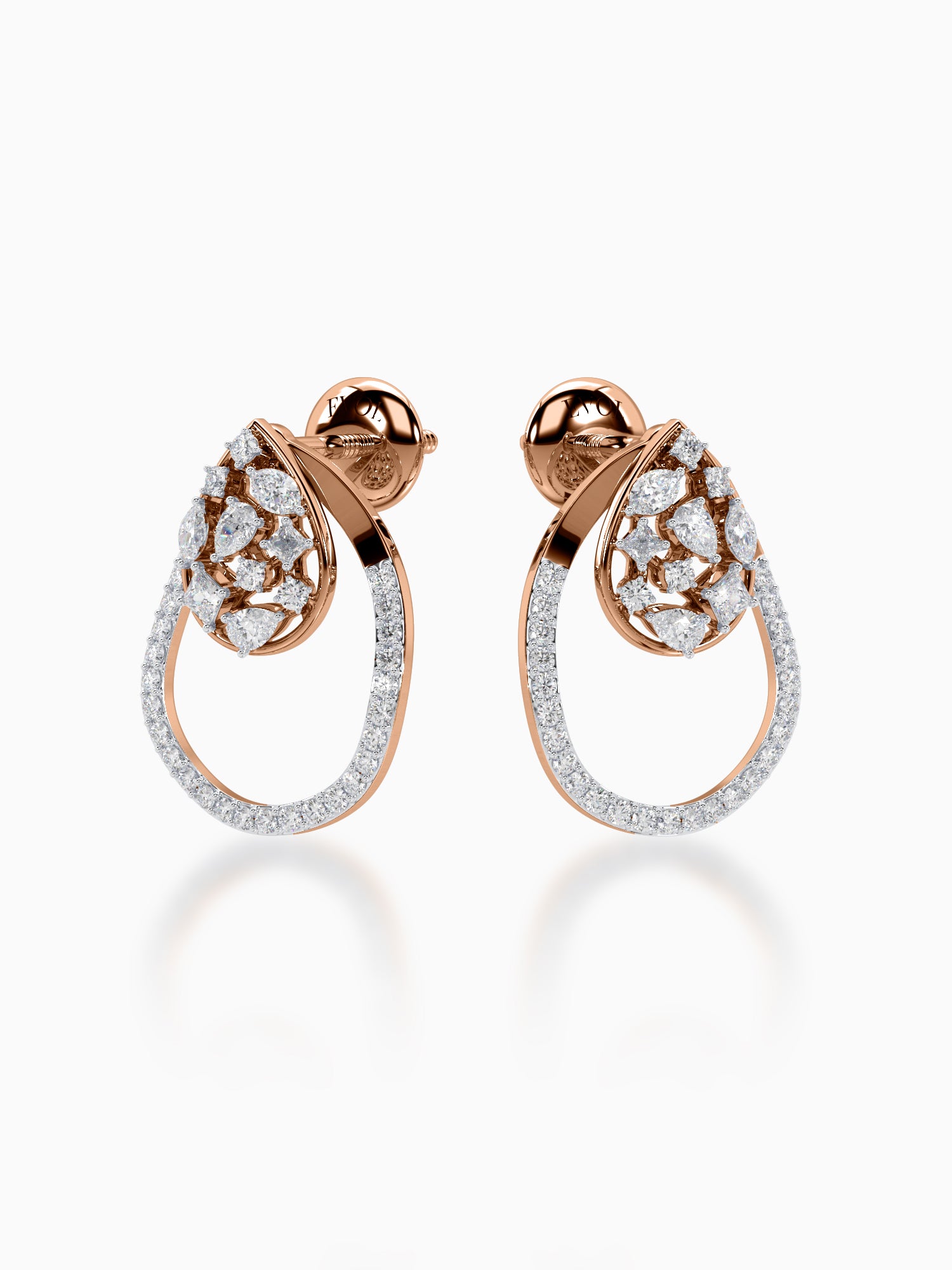 Valentina Diamond Earrings - Evol Jewels