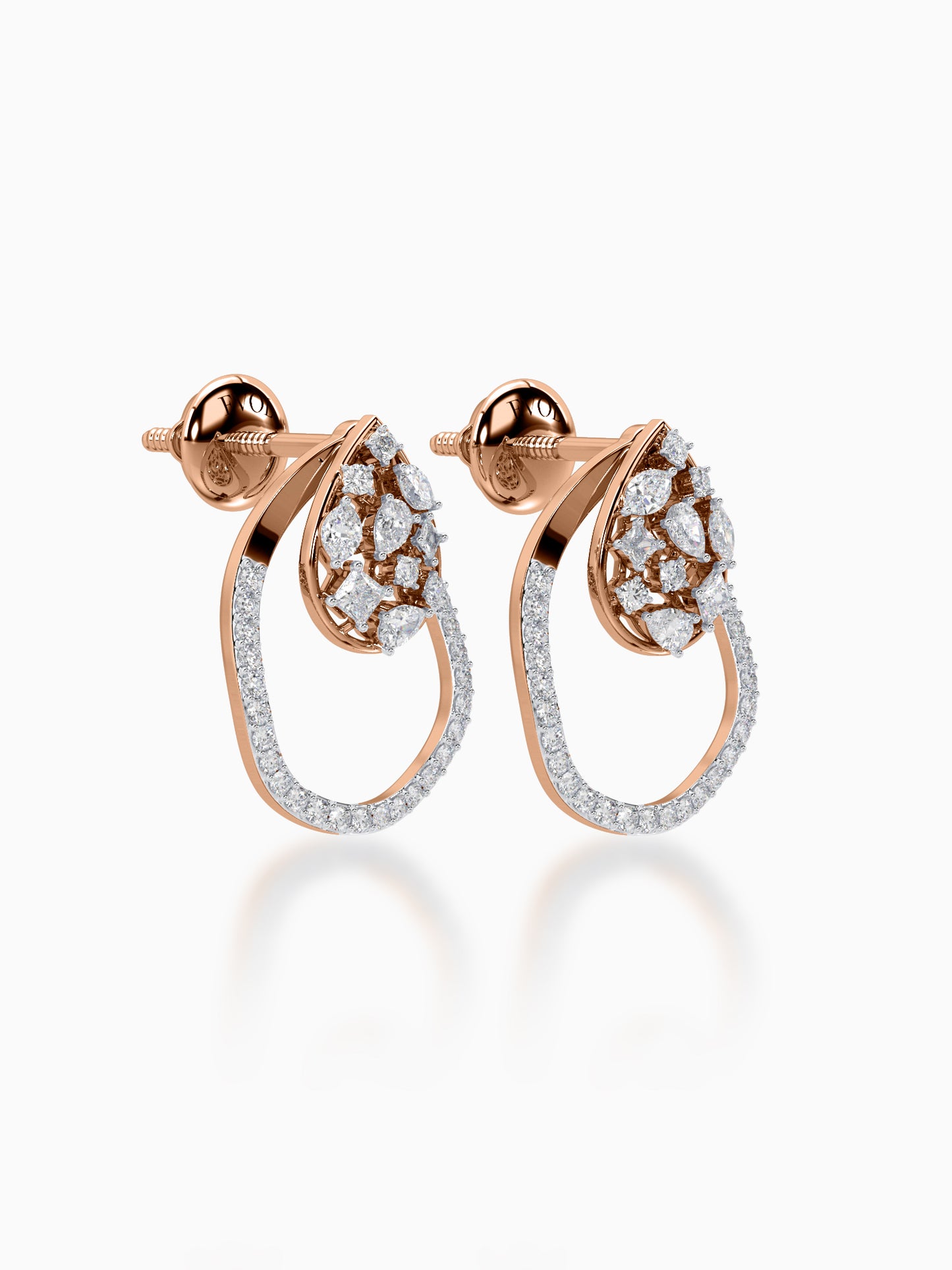 Valentina Diamond Earrings - Evol Jewels