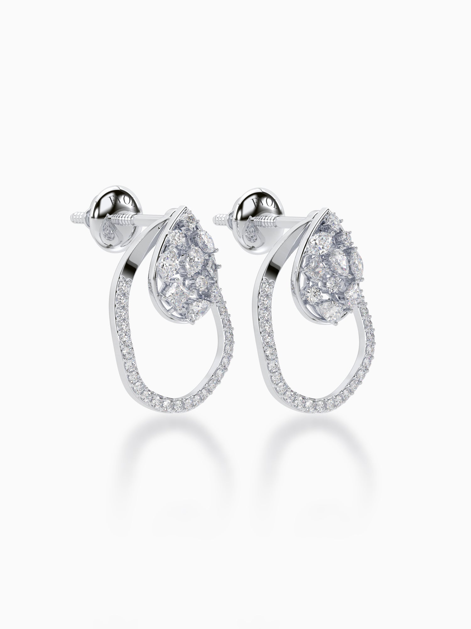 Valentina Diamond Earrings - Evol Jewels