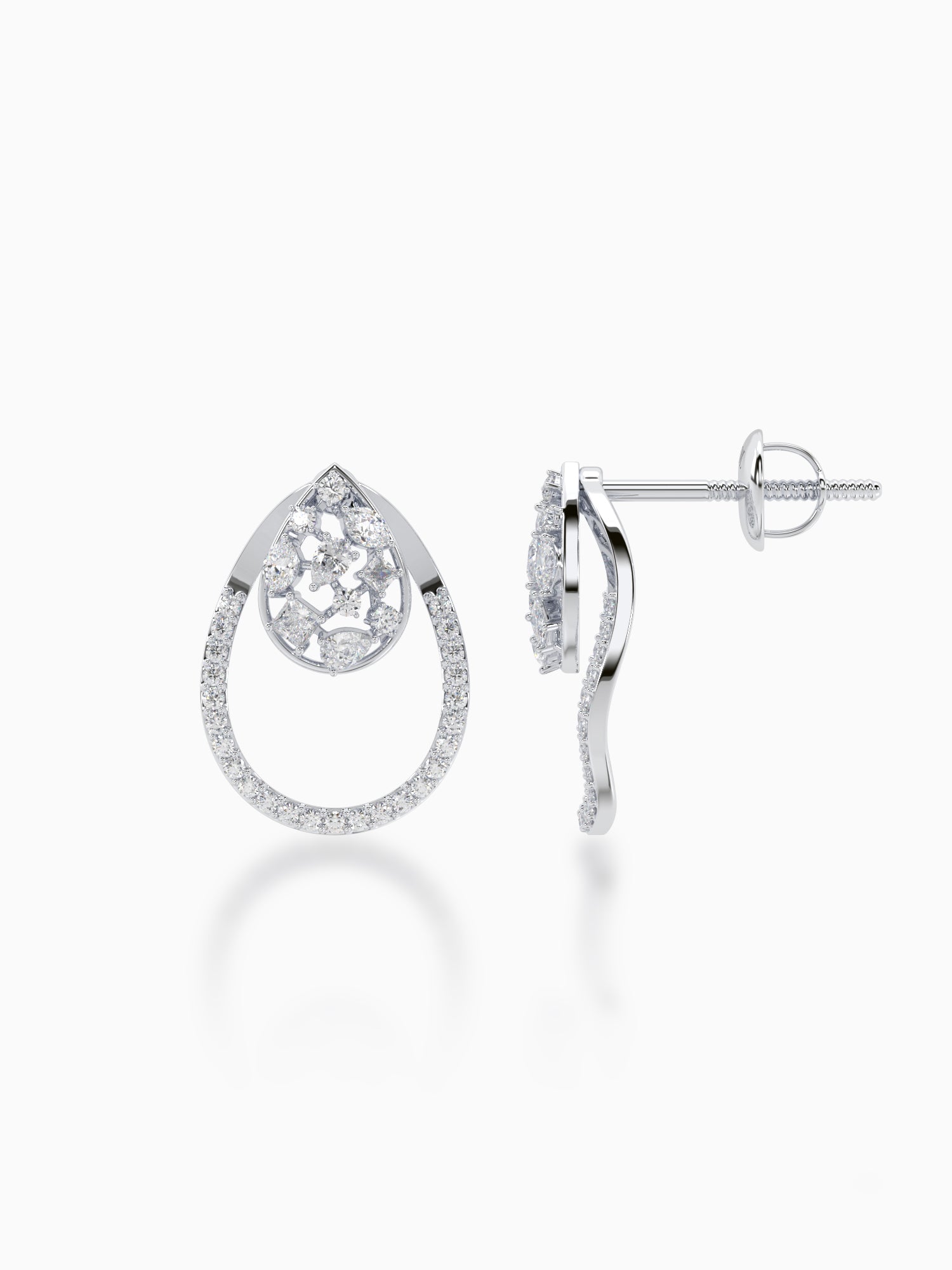 Valentina Diamond Earrings - Evol Jewels