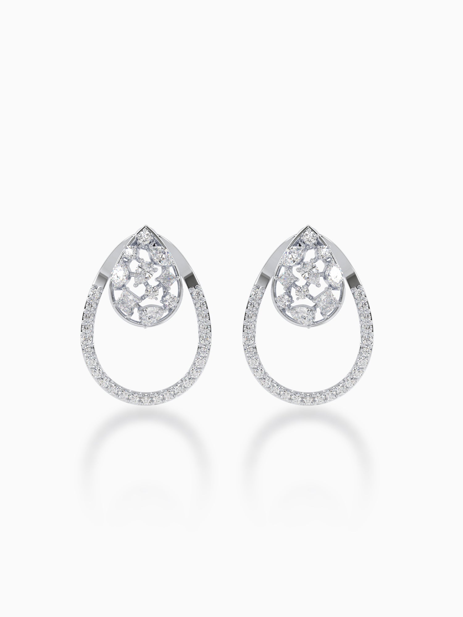 Valentina Diamond Earrings - Evol Jewels