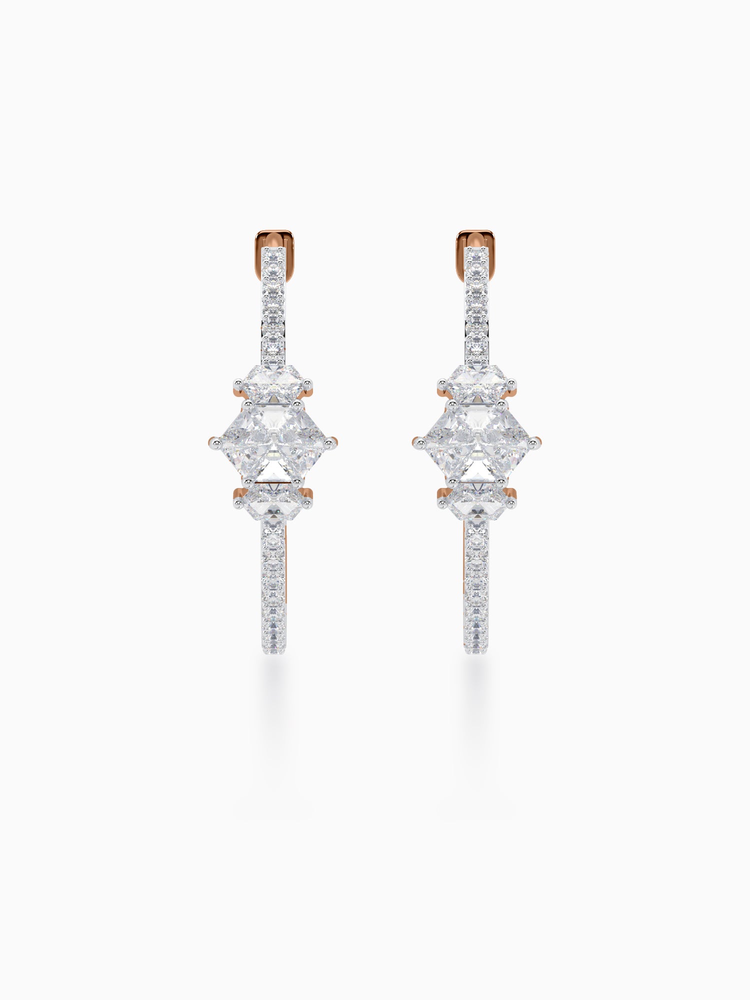 Nysa diamond earrings - Evol Jewels
