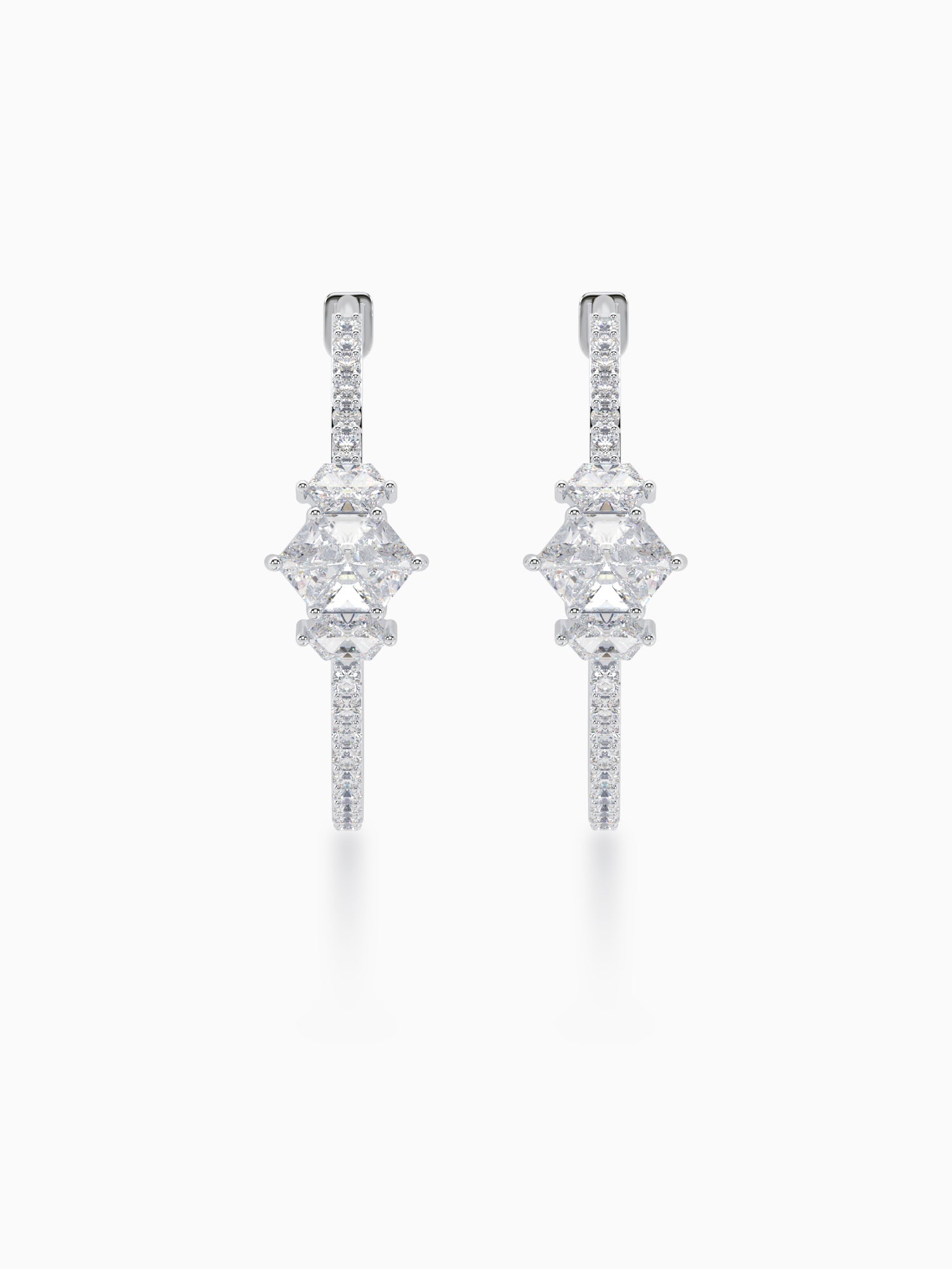 Nysa diamond earrings - Evol Jewels