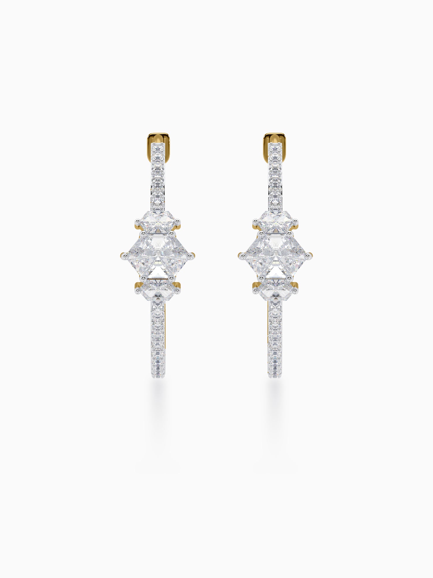 Nysa diamond earrings - Evol Jewels