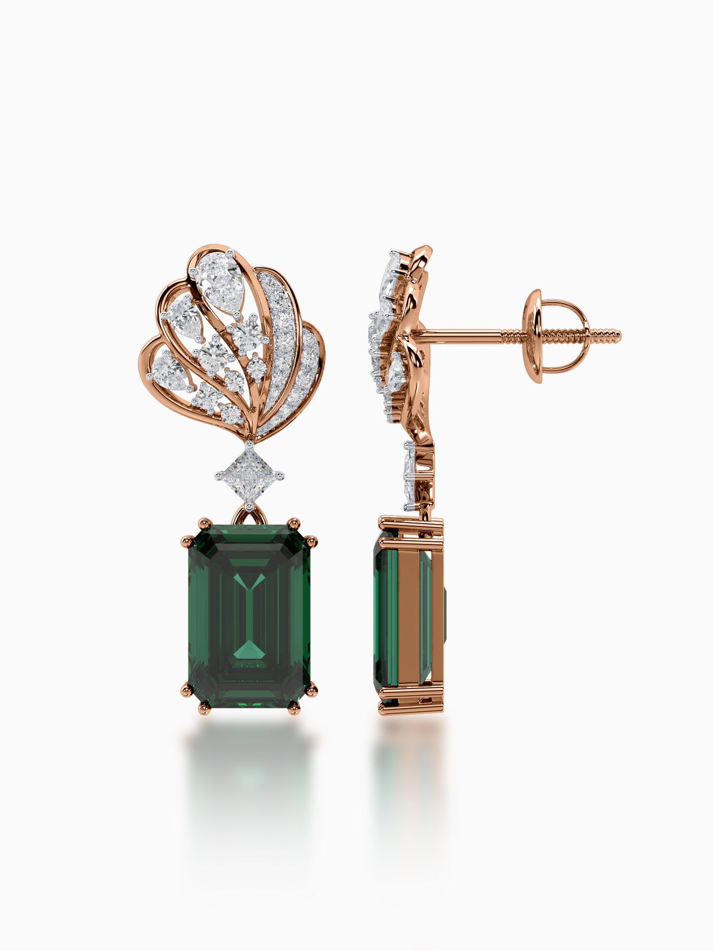 Oasis Diamond Earrings - Evol Jewels