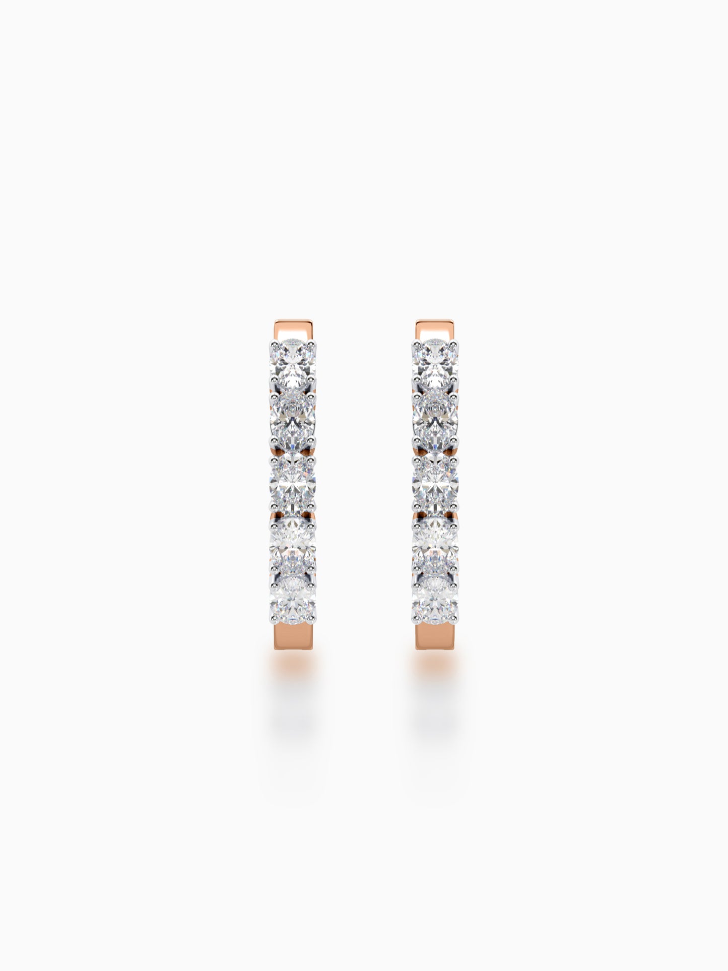 Nomadic Diamond Huggie Earring - Evol Jewels