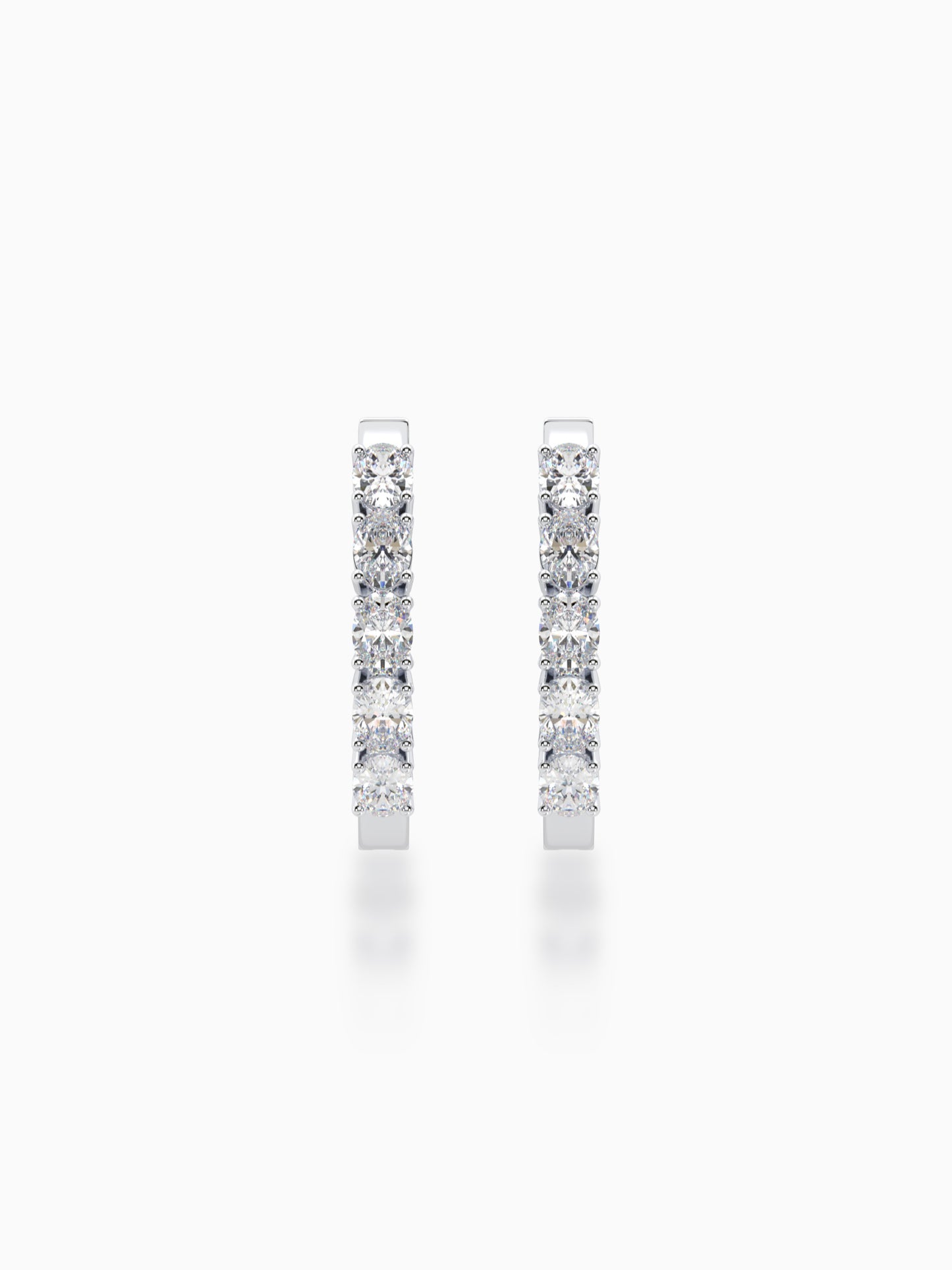 Nomadic Diamond Huggie Earring - Evol Jewels