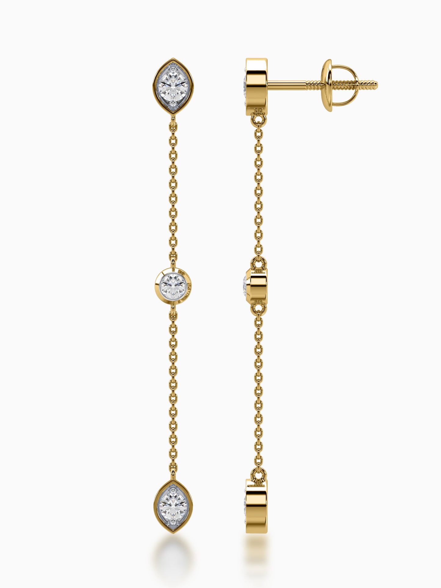 Bliss Diamond earring - Evol Jewels