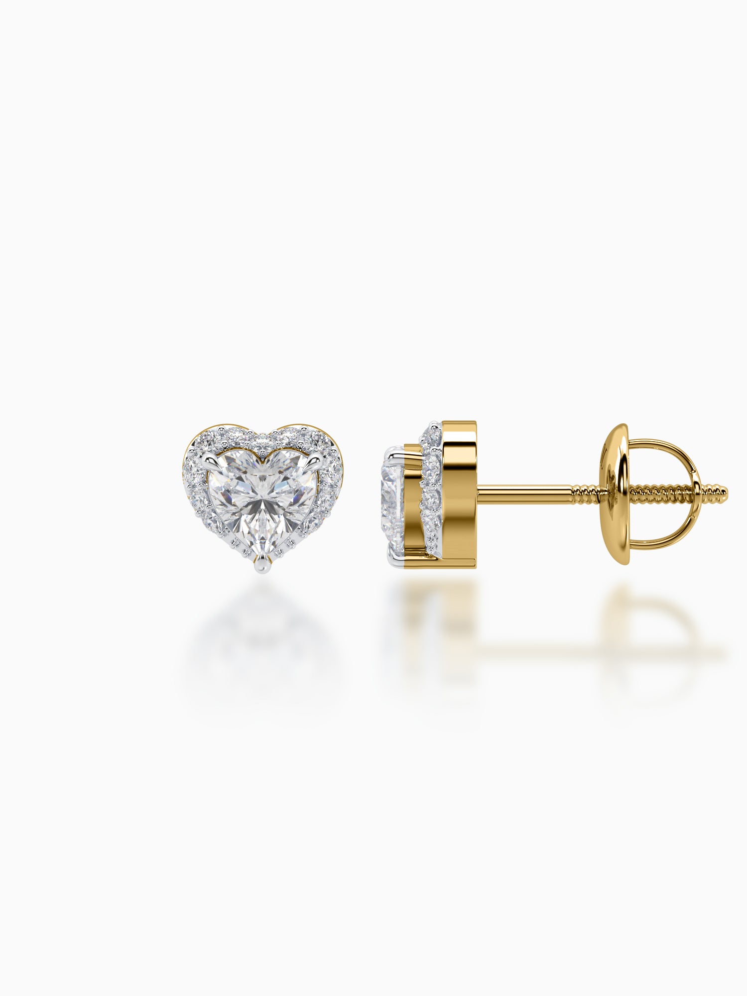 Petite Amour Diamond Earrings - Evol Jewels