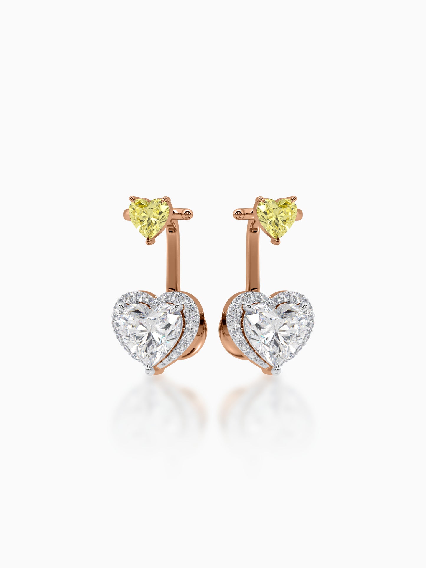 Star-crossed Lovers Diamond Earrings