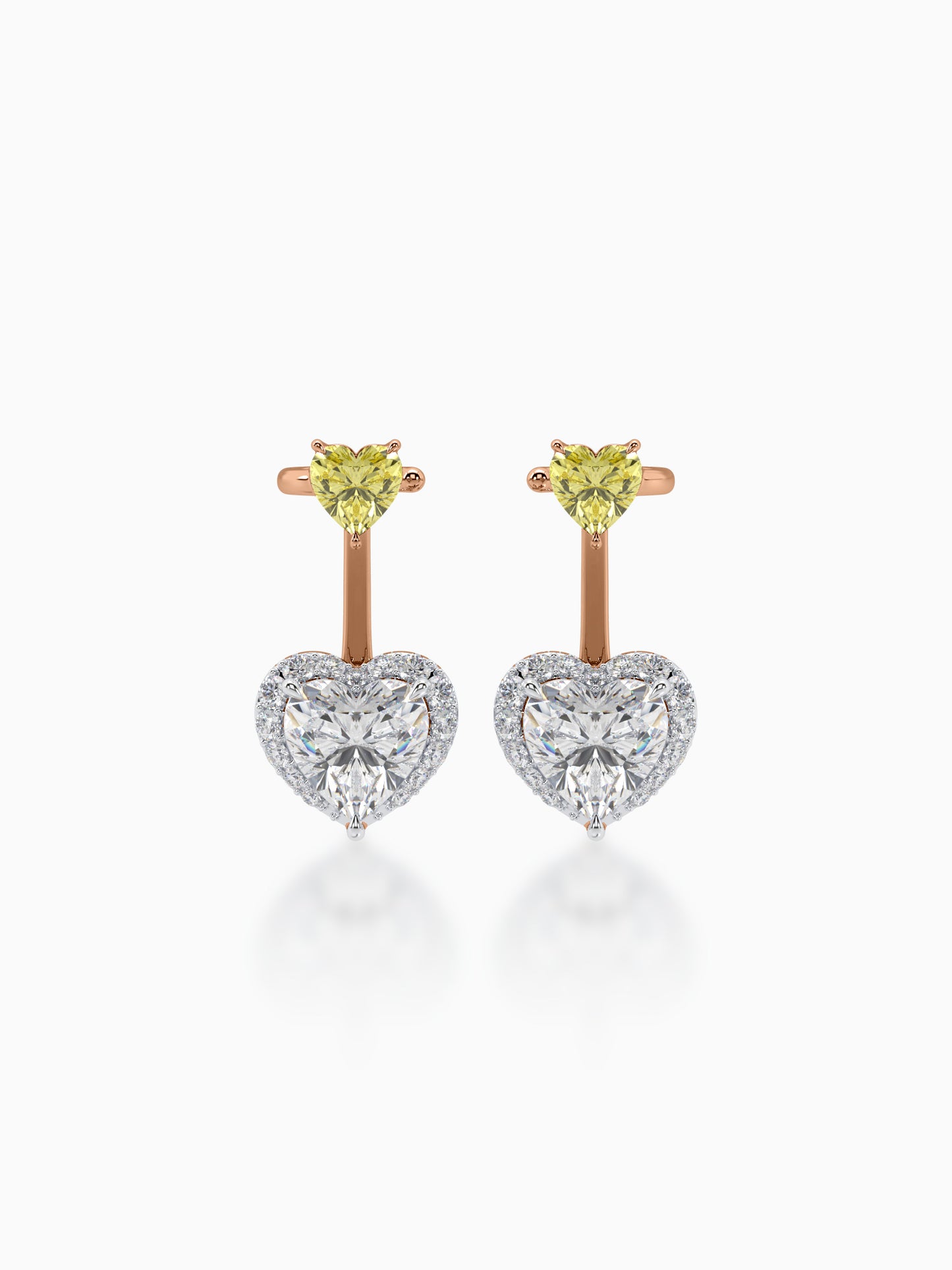 Star-crossed Lovers Diamond Earrings