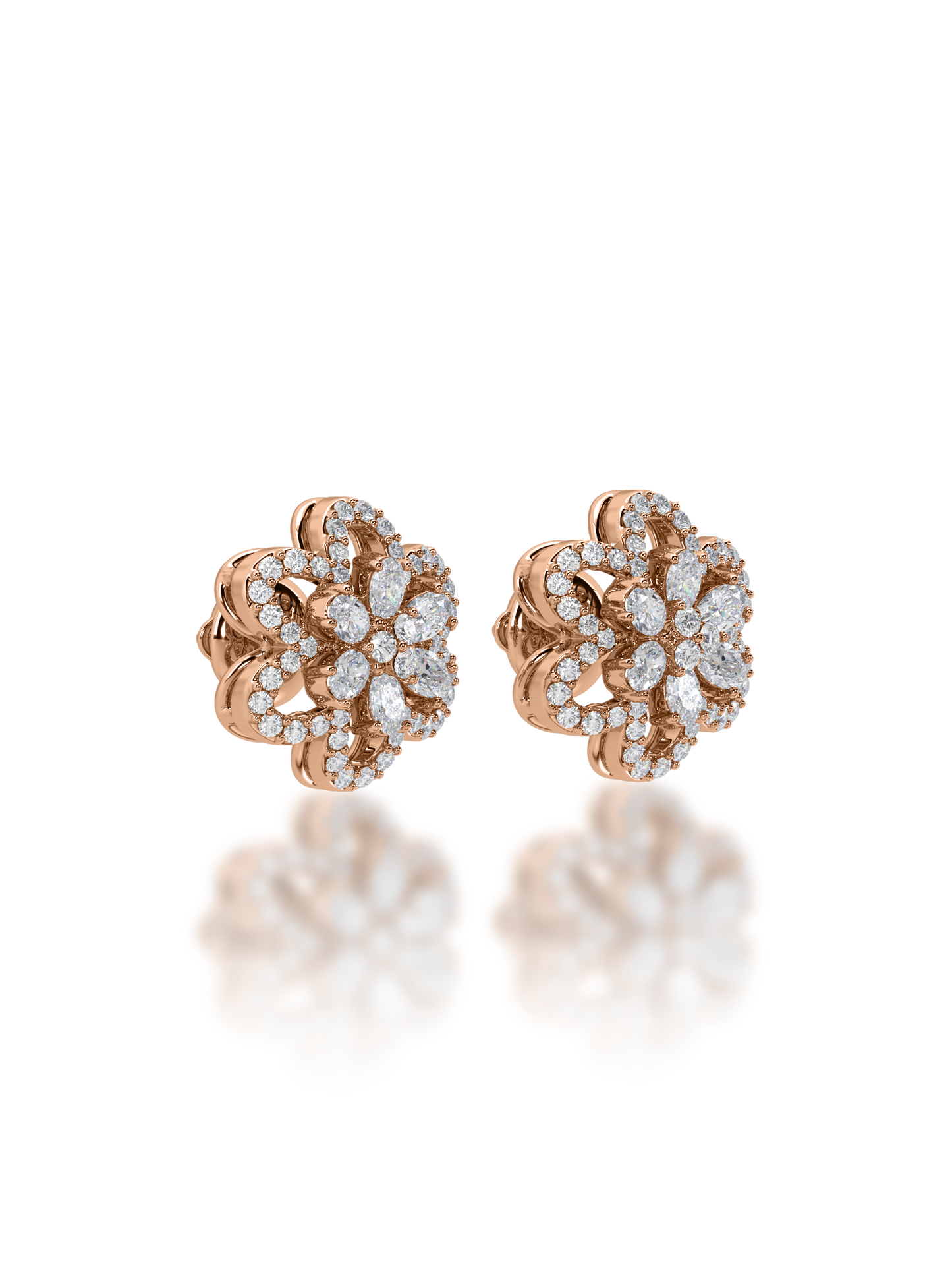 Bond of Symphony Diamond Earrings - Evol Jewels