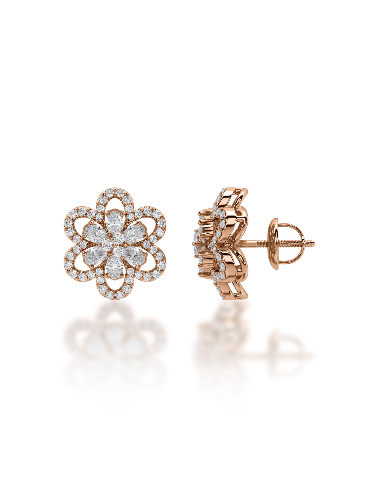 Bond of Symphony Diamond Earrings - Evol Jewels