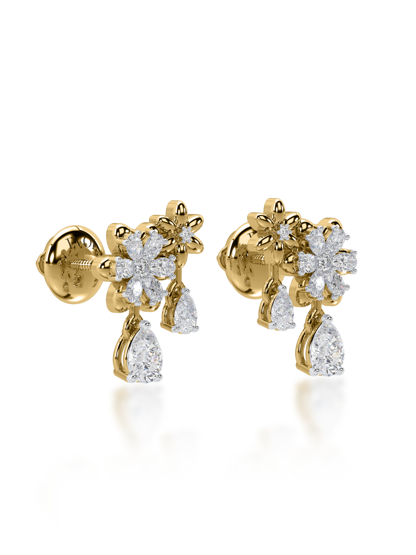 Everlasting Bond Diamond Earrings - Evol Jewels