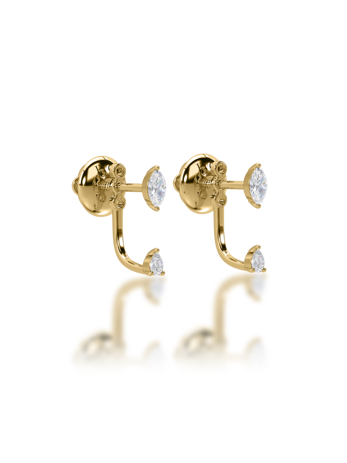 Mirage Diamond Earrings - Evol Jewels