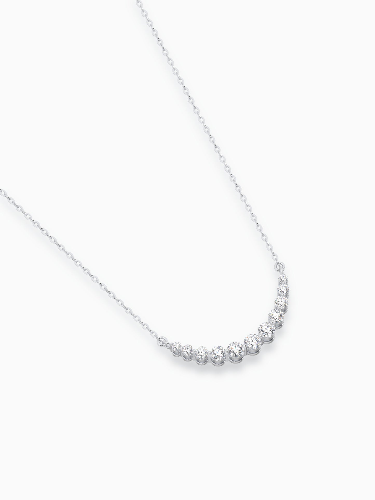 Tranquil Diamond Necklace - Evol Jewels
