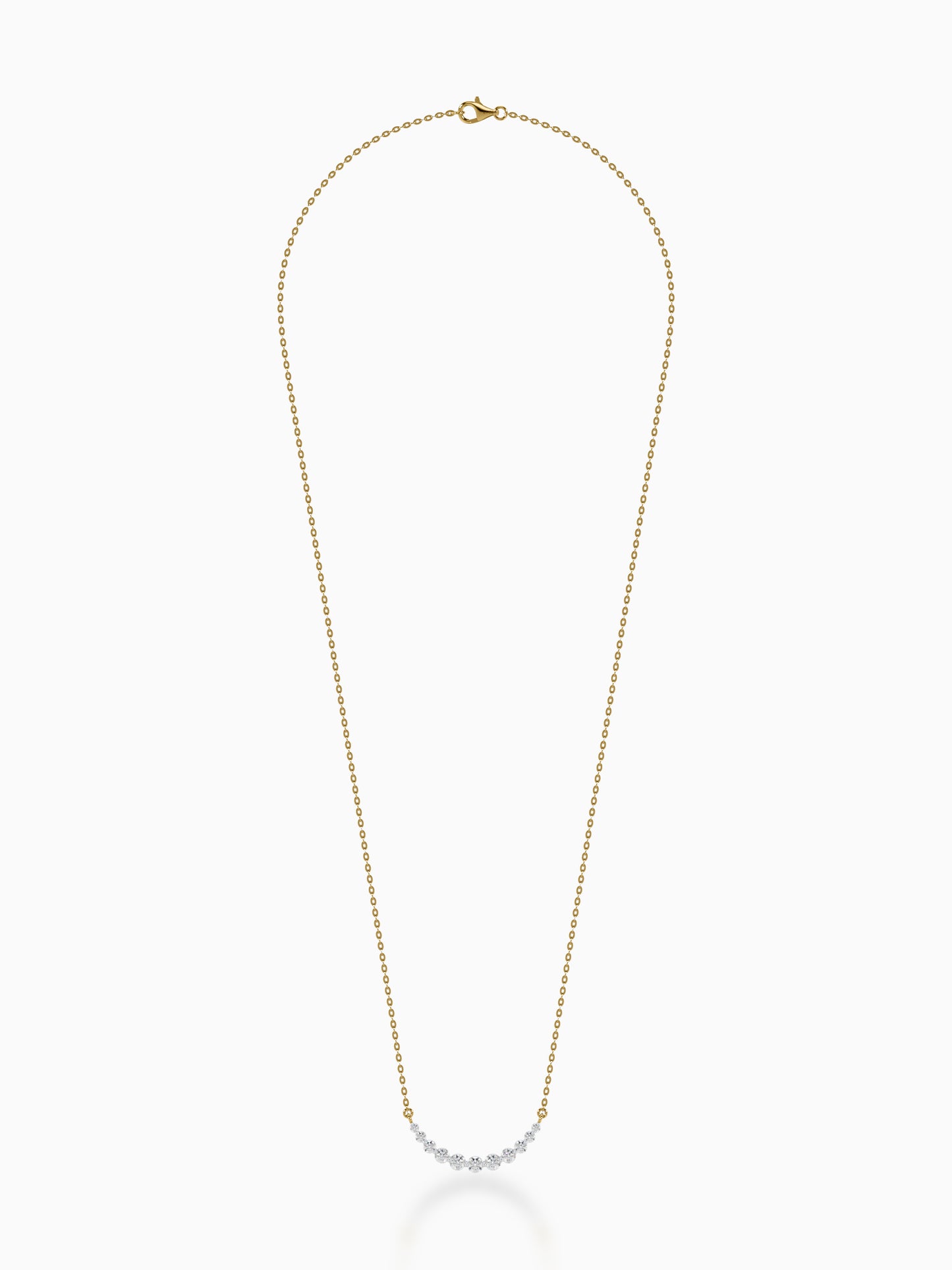 Tranquil Diamond Necklace - Evol Jewels