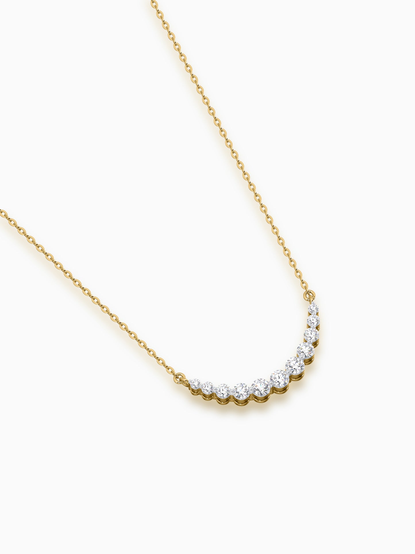Tranquil Diamond Necklace - Evol Jewels