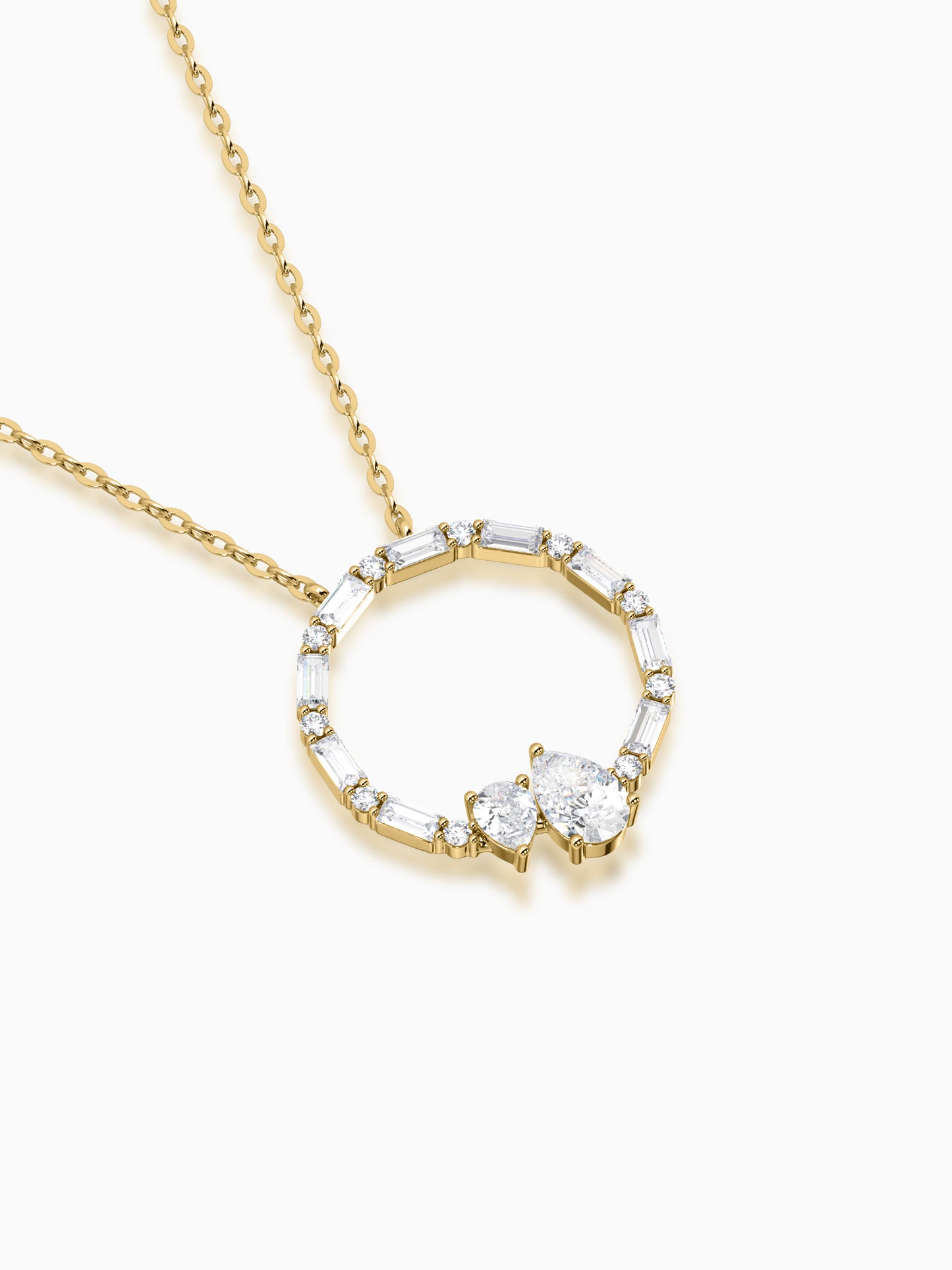 Eternal Soulmate Diamond Pendant - Evol Jewels