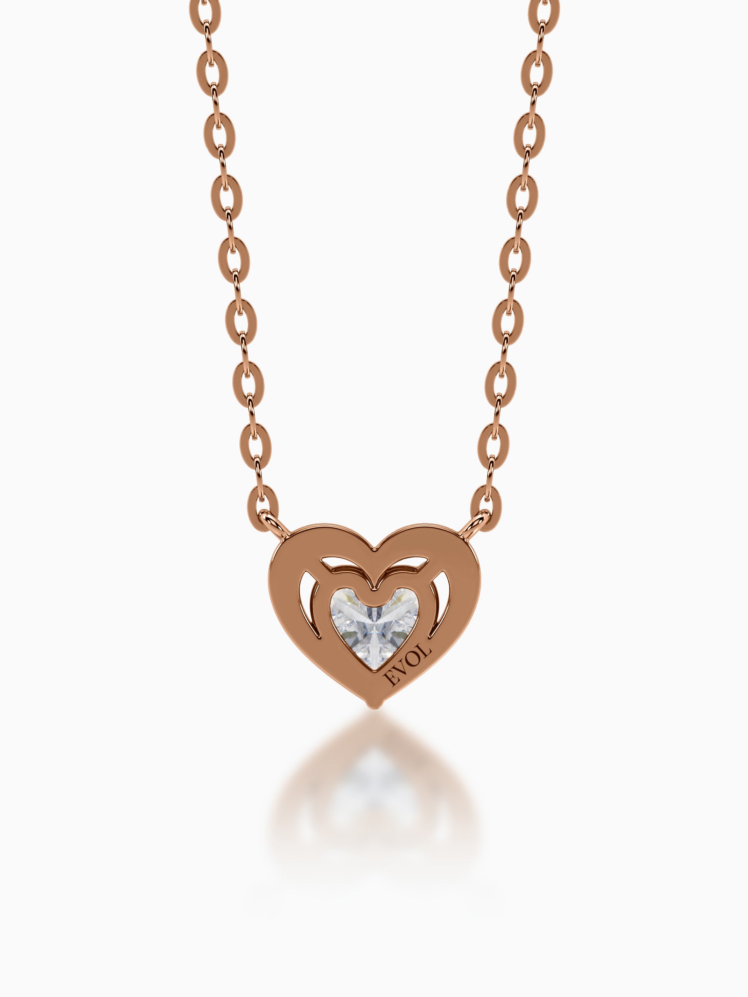 Amour Diamond Pendant - Evol Jewels