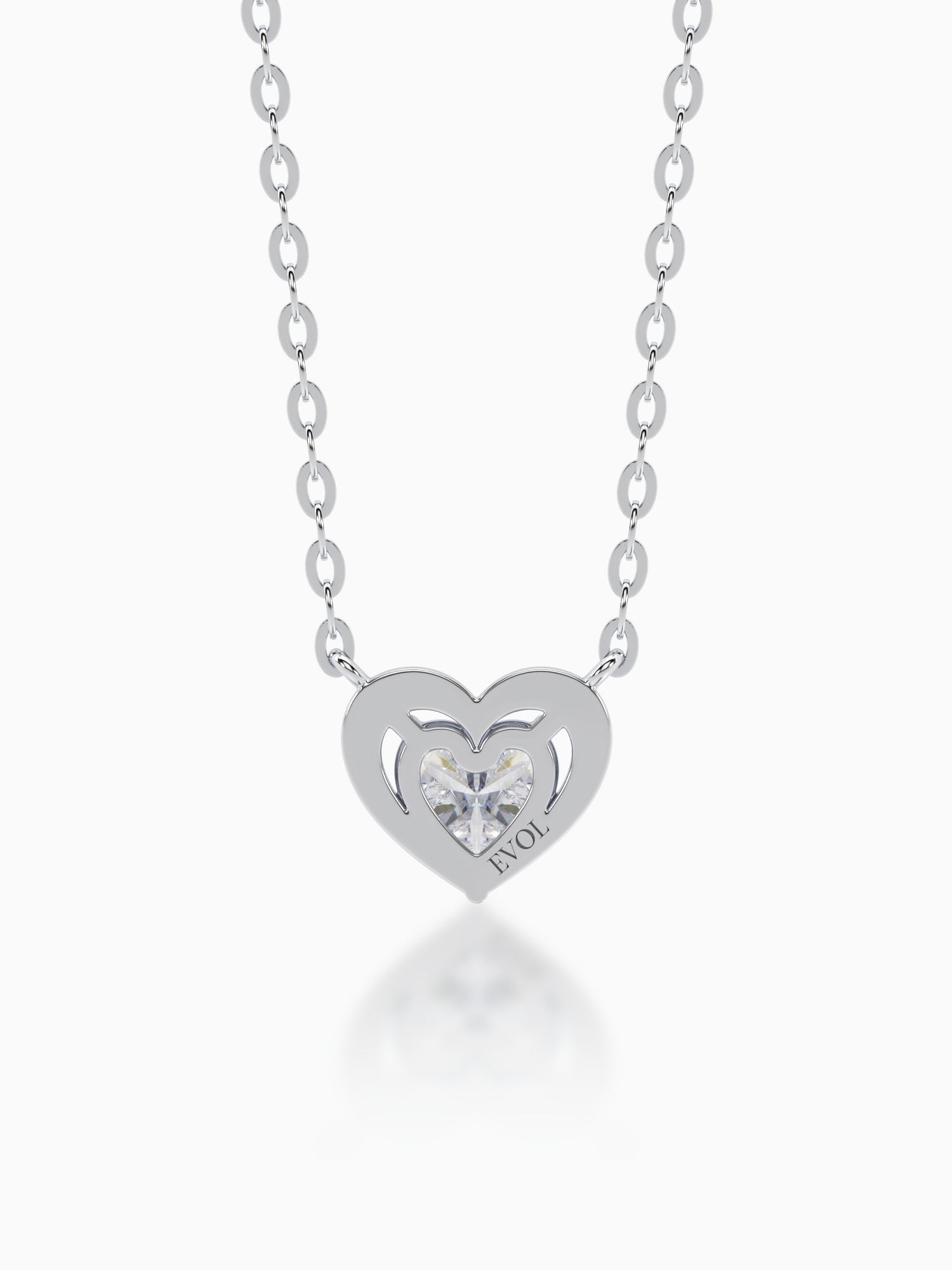 Amour Diamond Pendant - Evol Jewels