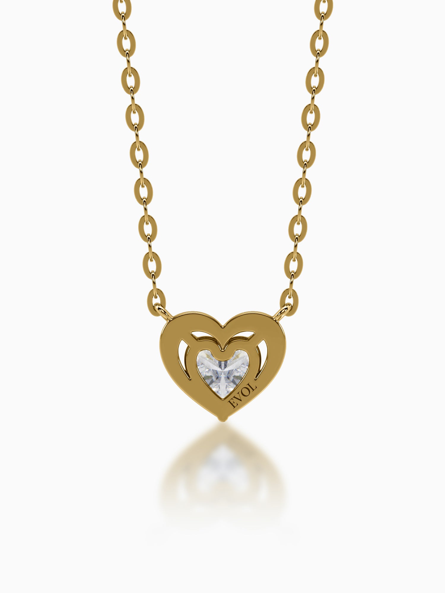 Amour Diamond Pendant - Evol Jewels