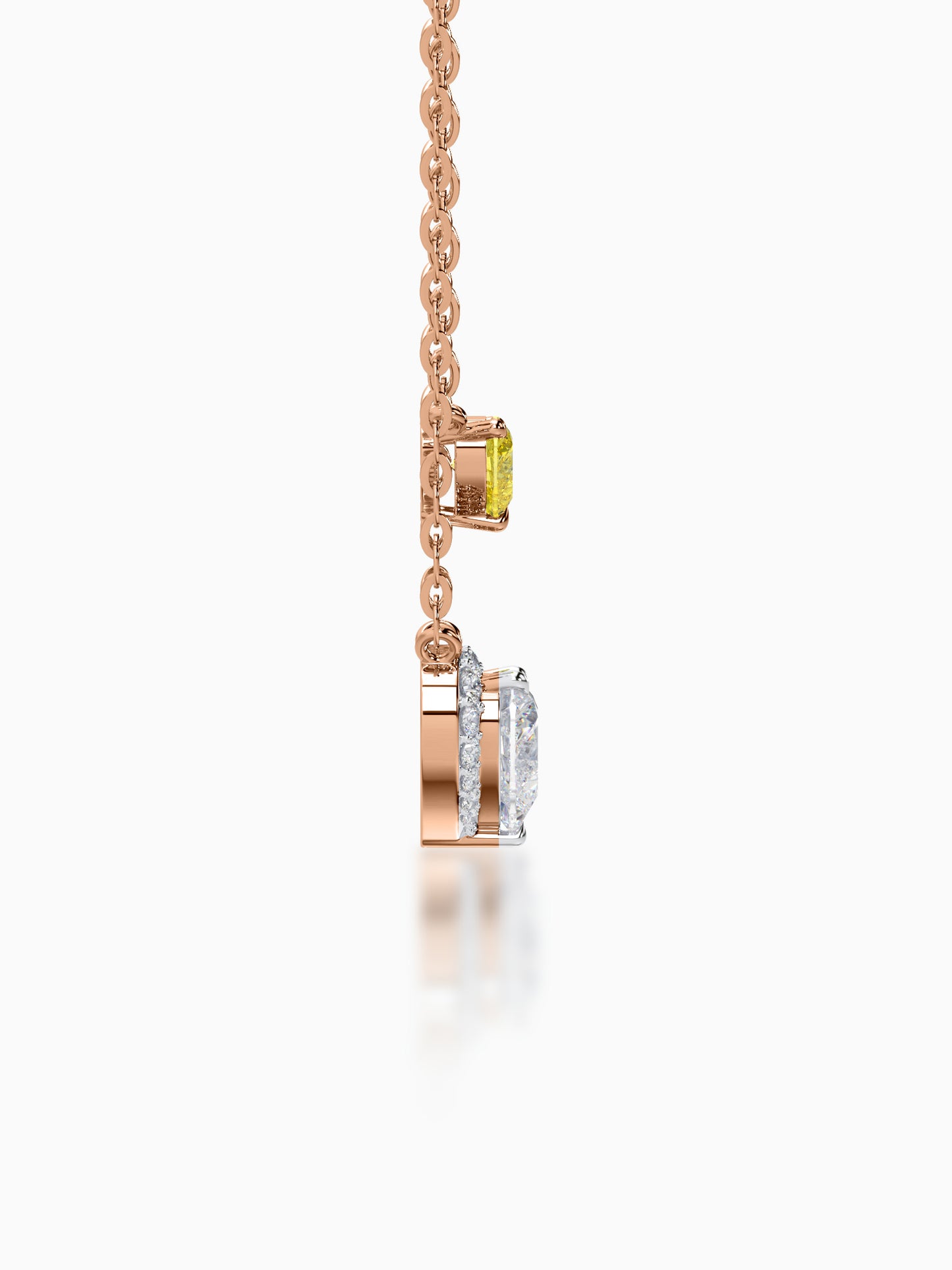 Star-crossed Lovers Diamond necklace