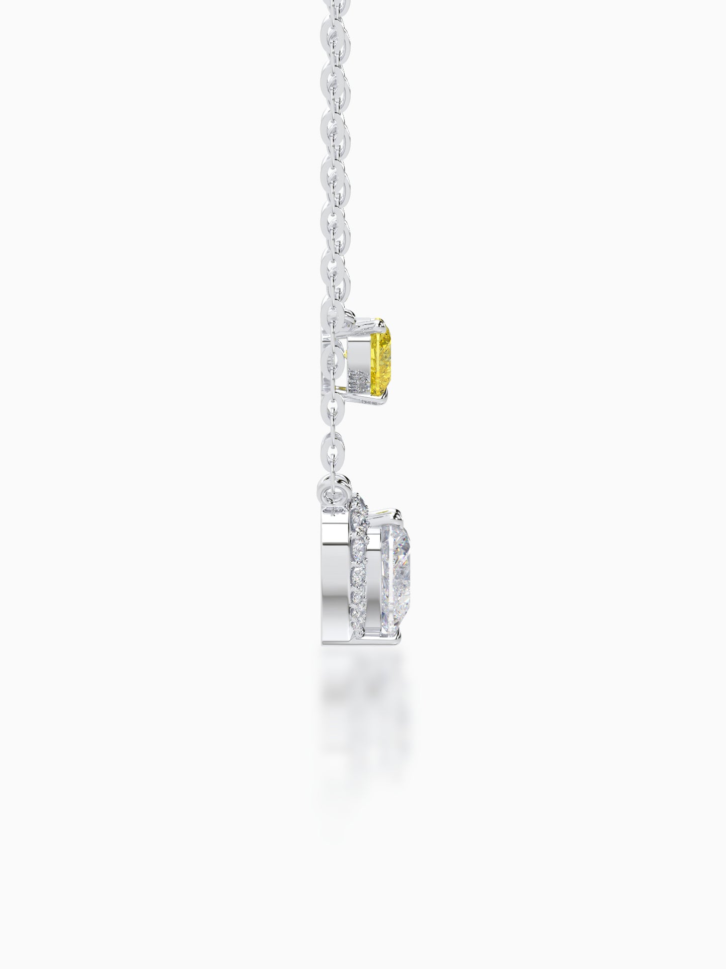 Star-crossed Lovers Diamond necklace