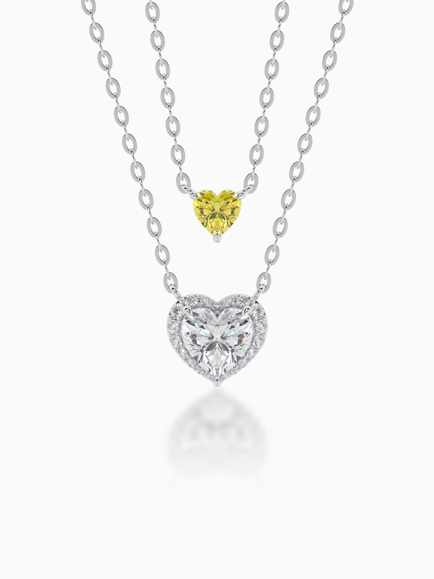 Star-crossed Lovers Diamond necklace