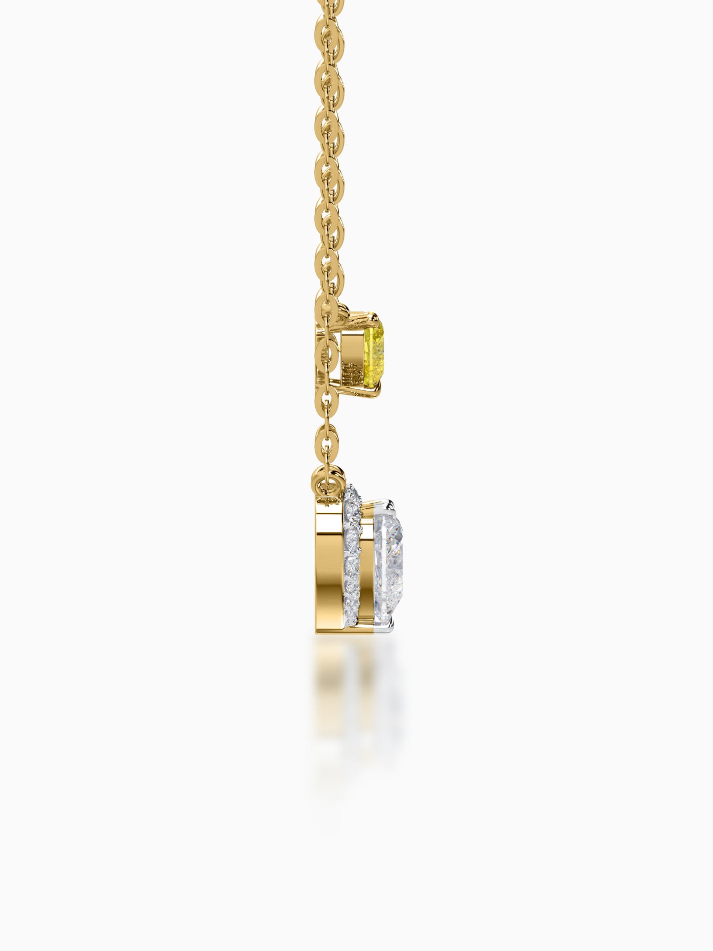 Star-crossed Lovers Diamond necklace
