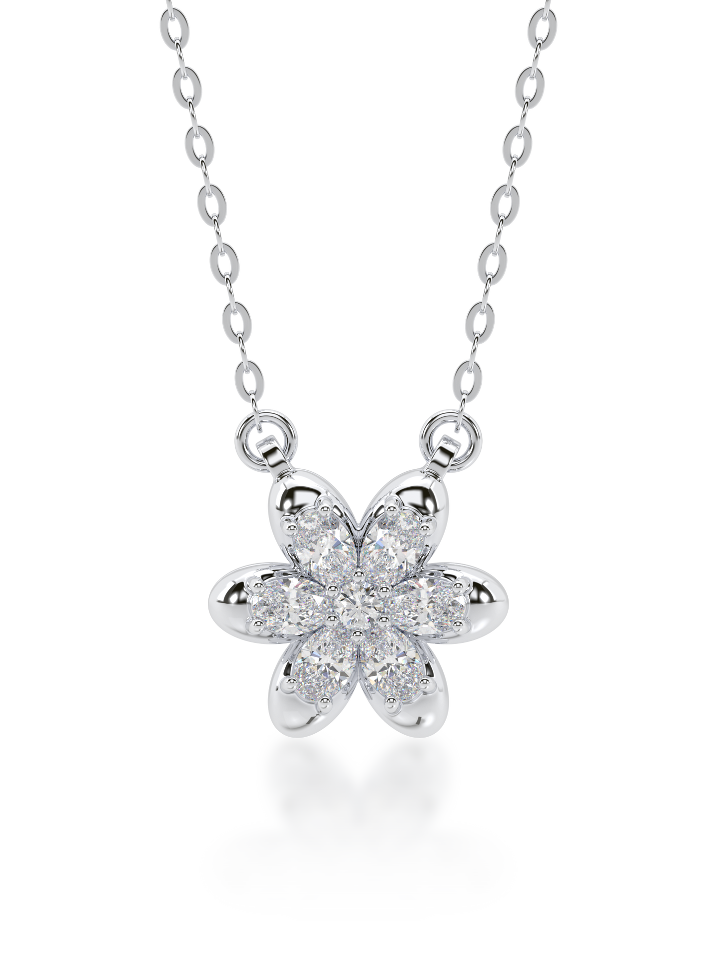 Heartfelt Whisper Diamond Necklace - Evol Jewels