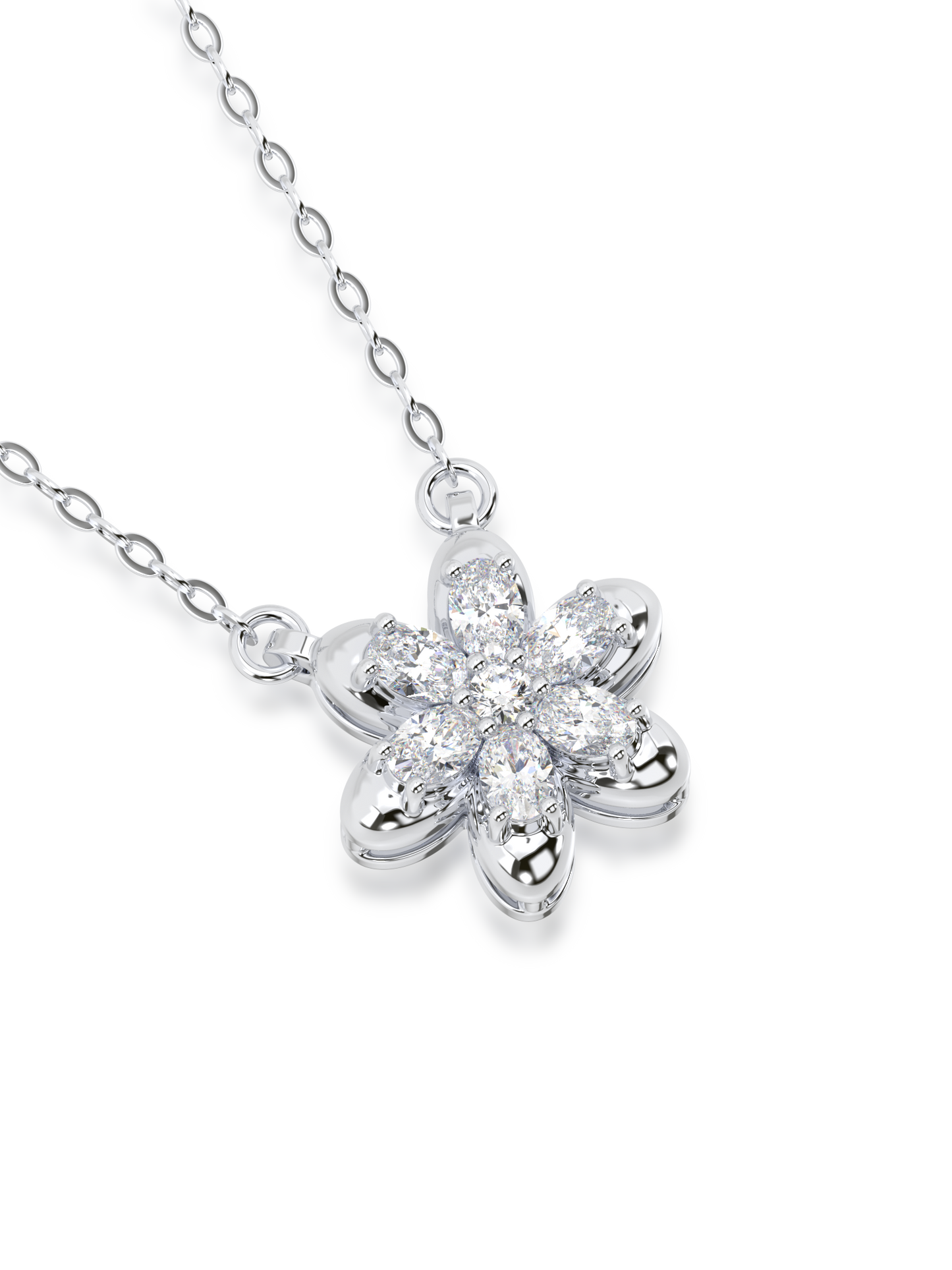Heartfelt Whisper Diamond Necklace - Evol Jewels