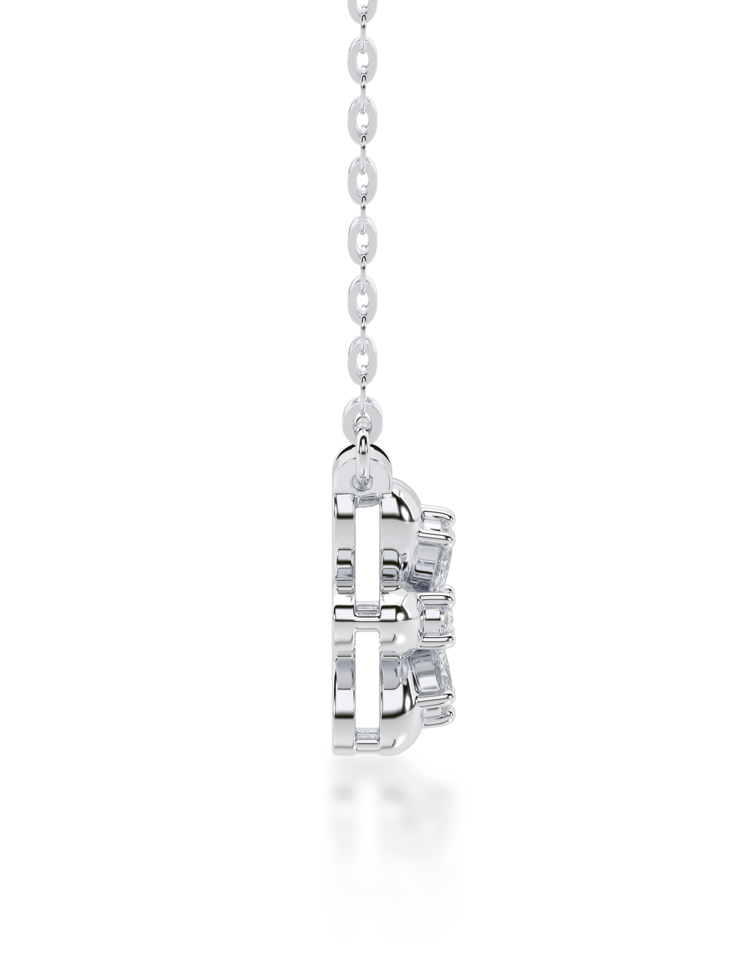 Heartfelt Whisper Diamond Necklace - Evol Jewels