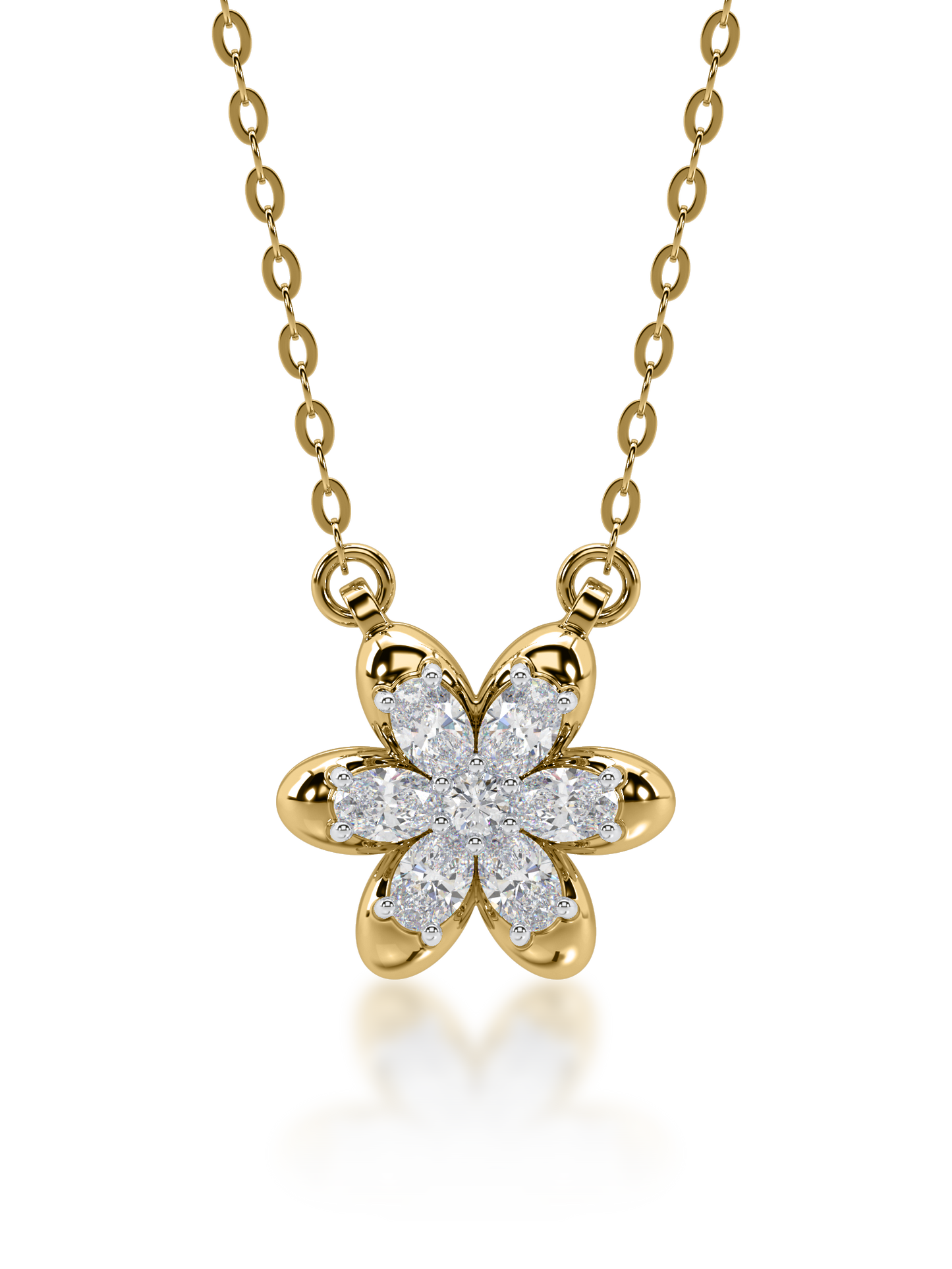 Heartfelt Whisper Diamond Necklace - Evol Jewels