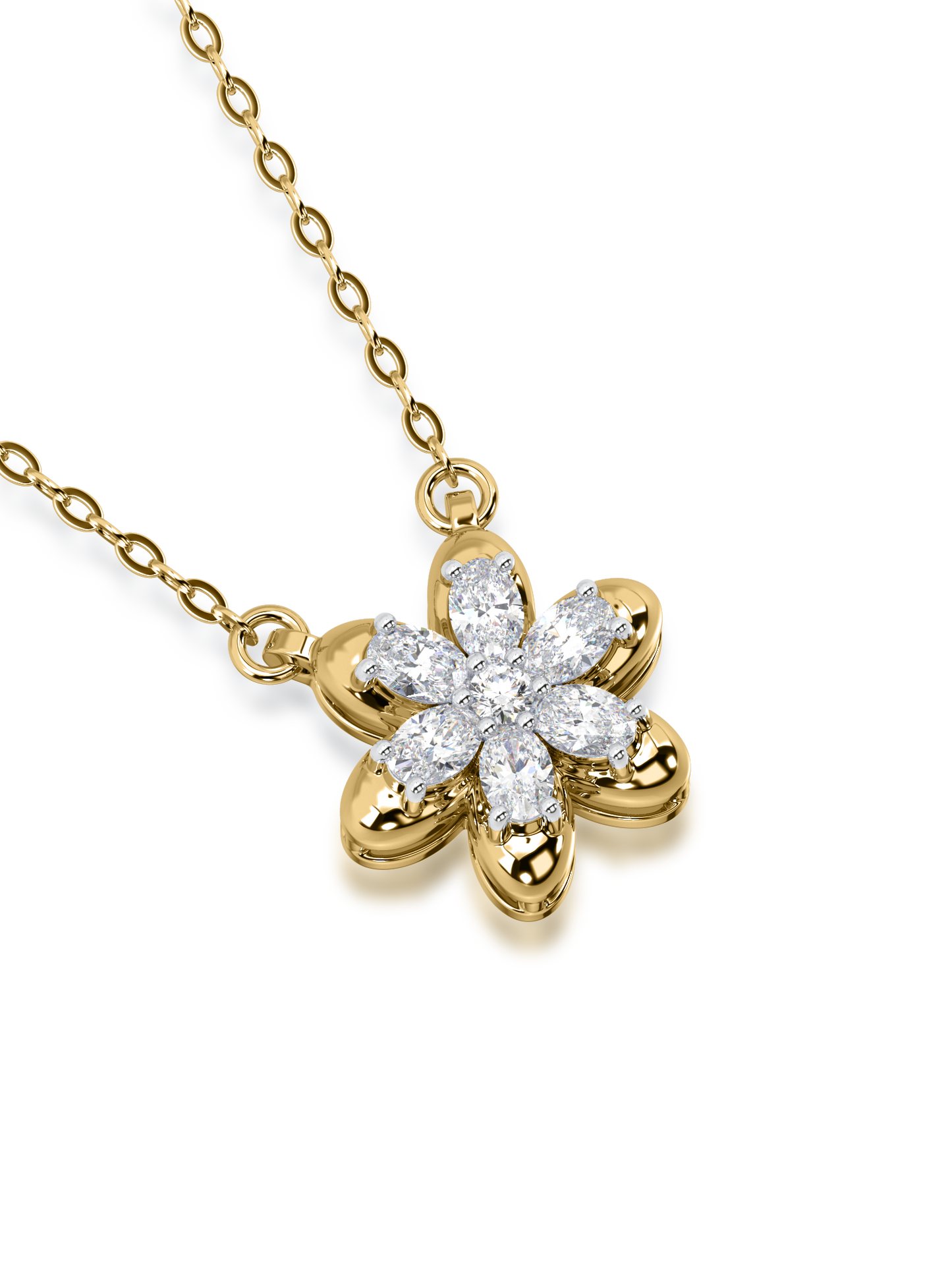 Heartfelt Whisper Diamond Necklace - Evol Jewels
