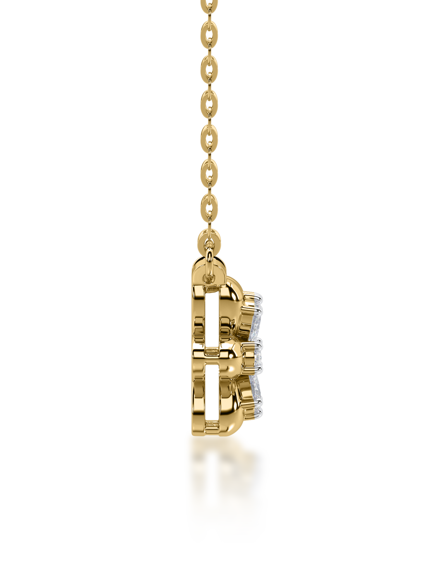 Heartfelt Whisper Diamond Necklace - Evol Jewels