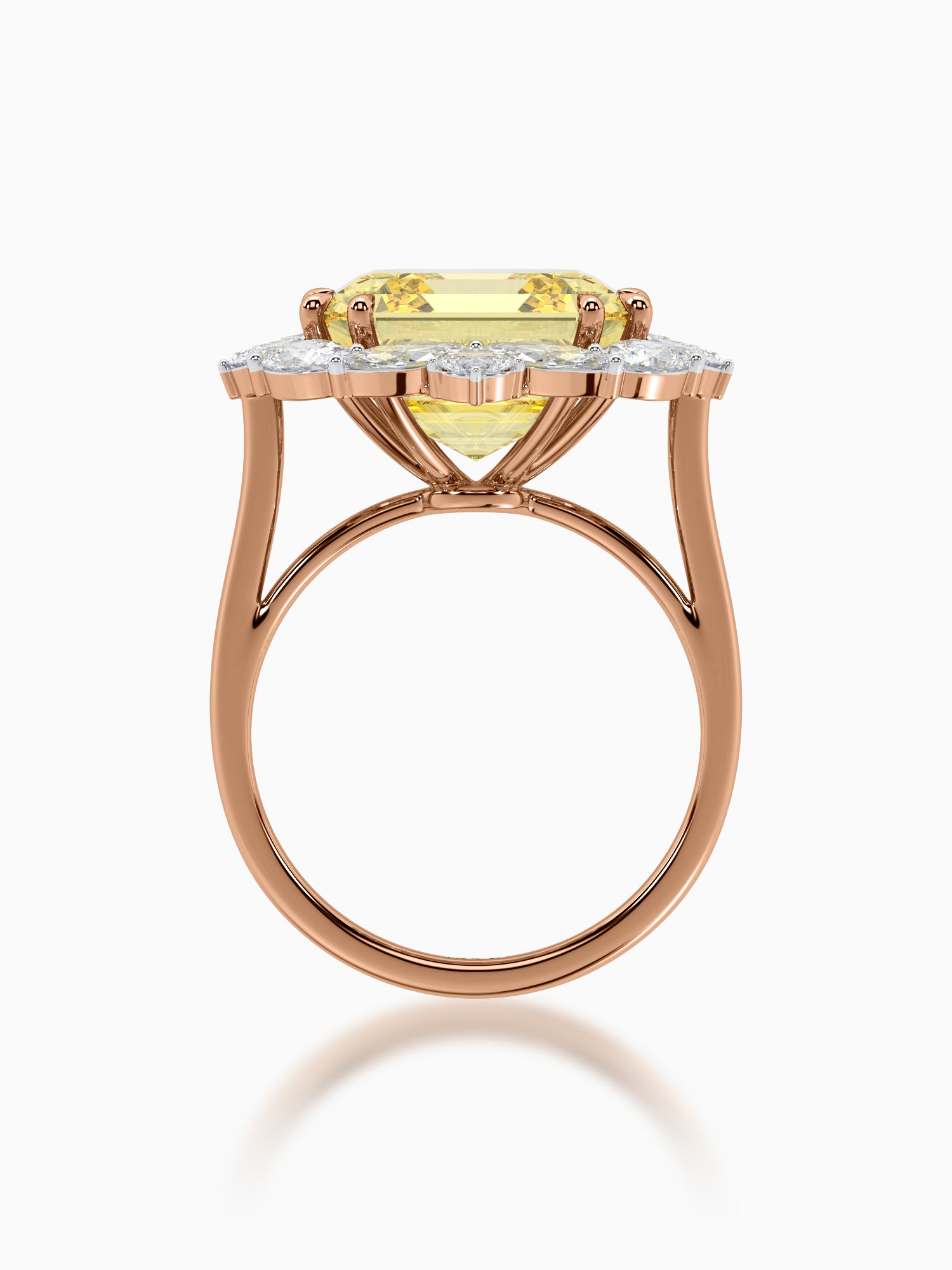 Sunshine diamond ring - Evol Jewels