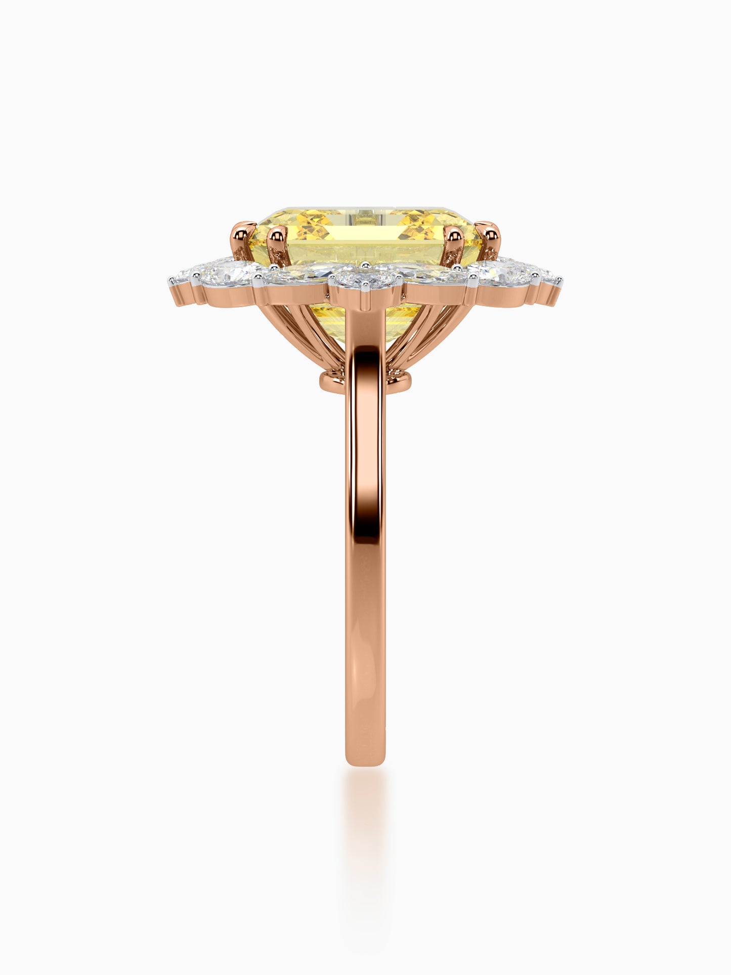Sunshine diamond ring