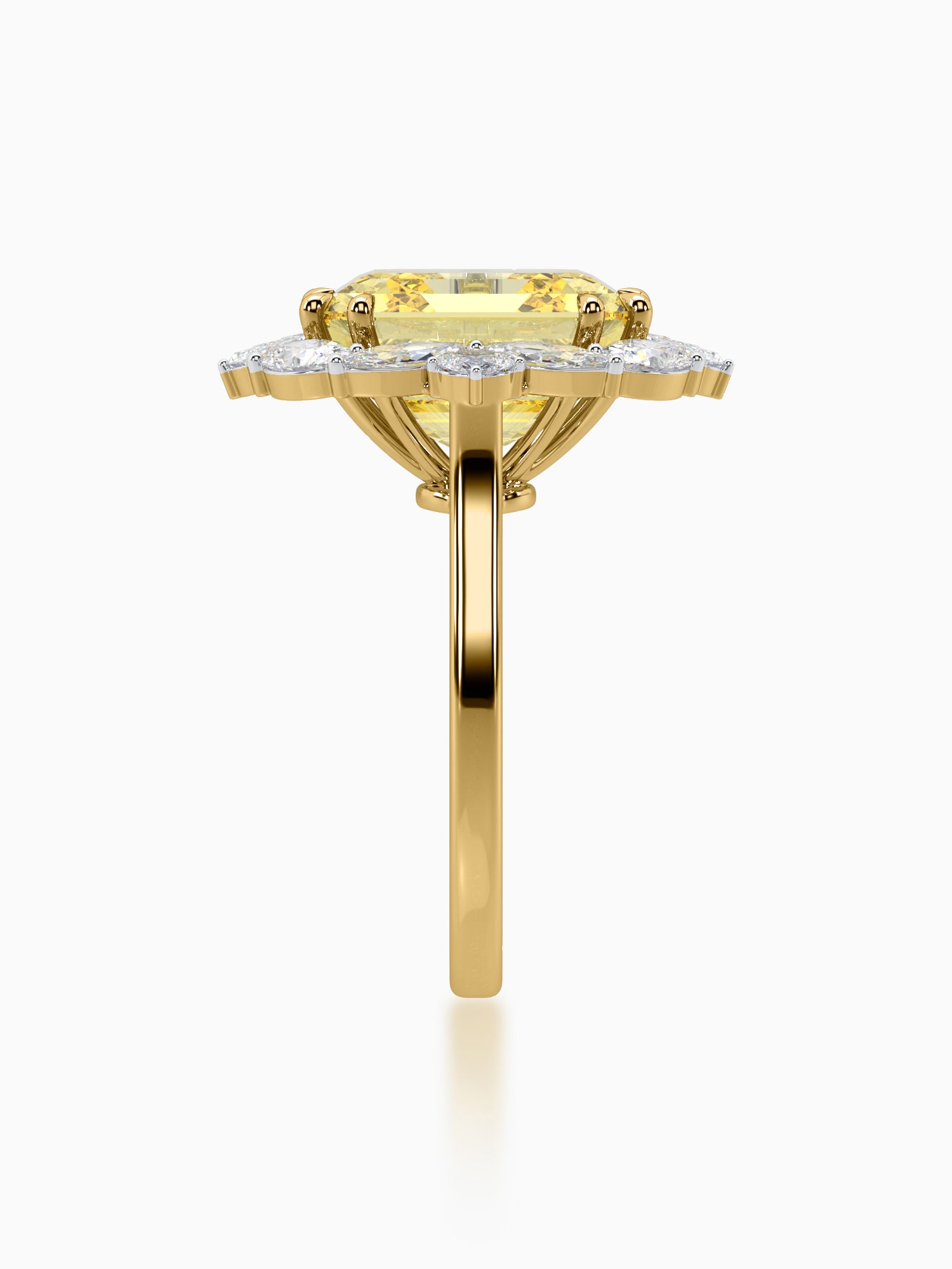 Sunshine diamond ring - Evol Jewels