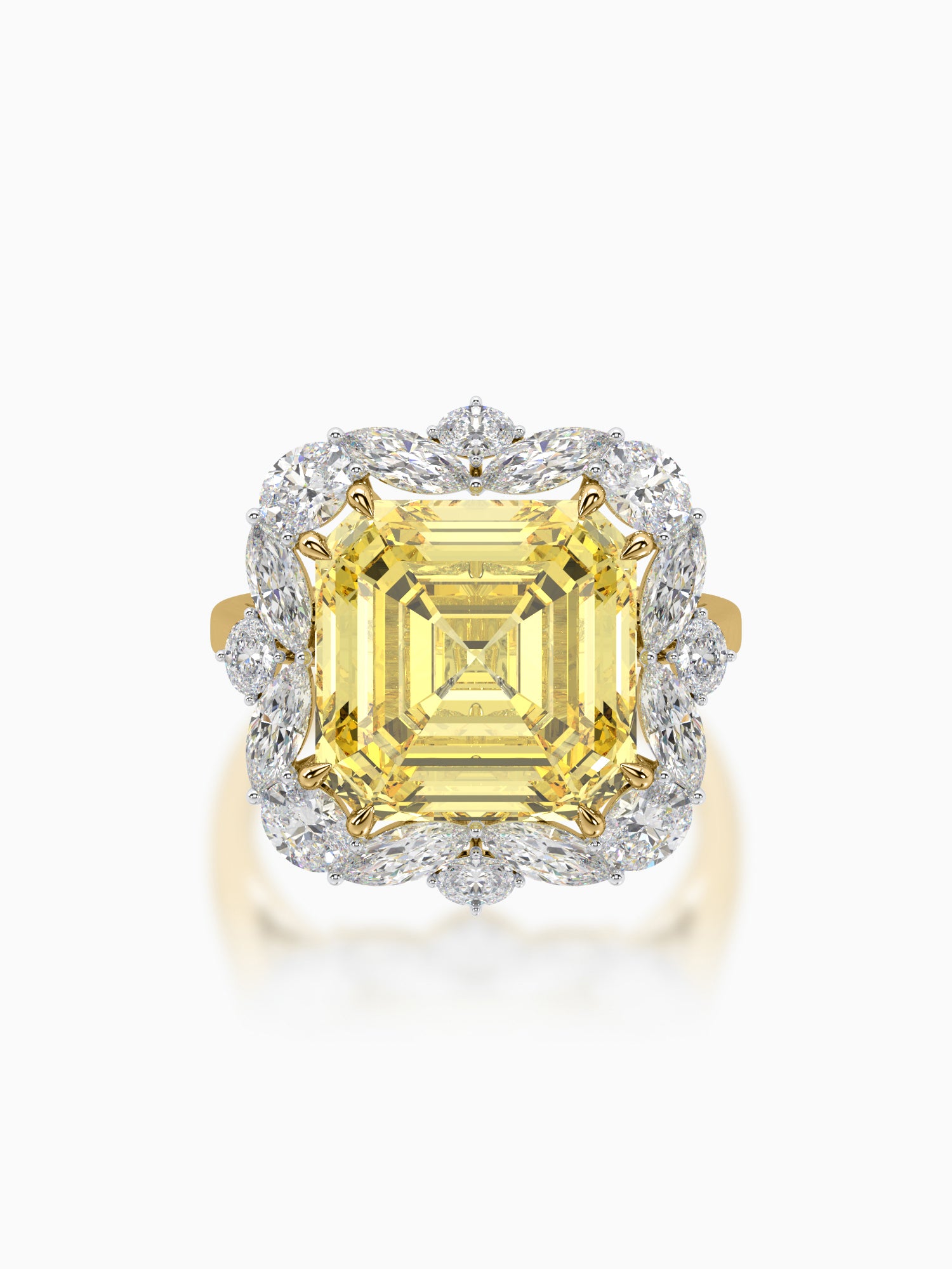 Sunshine diamond ring - Evol Jewels