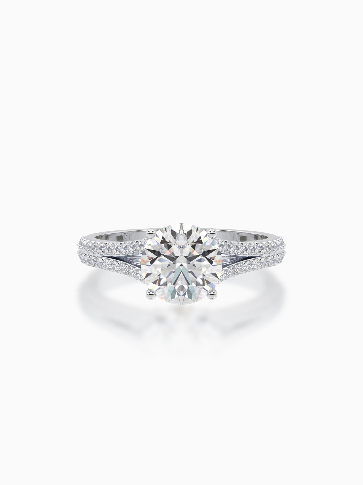 Classic splendour diamond ring - Evol Jewels
