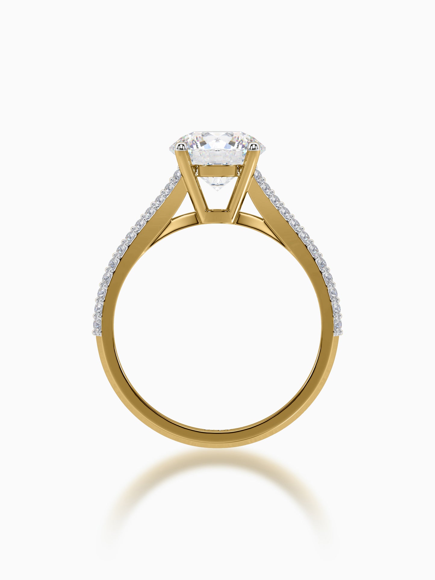 Classic splendour diamond ring - Evol Jewels