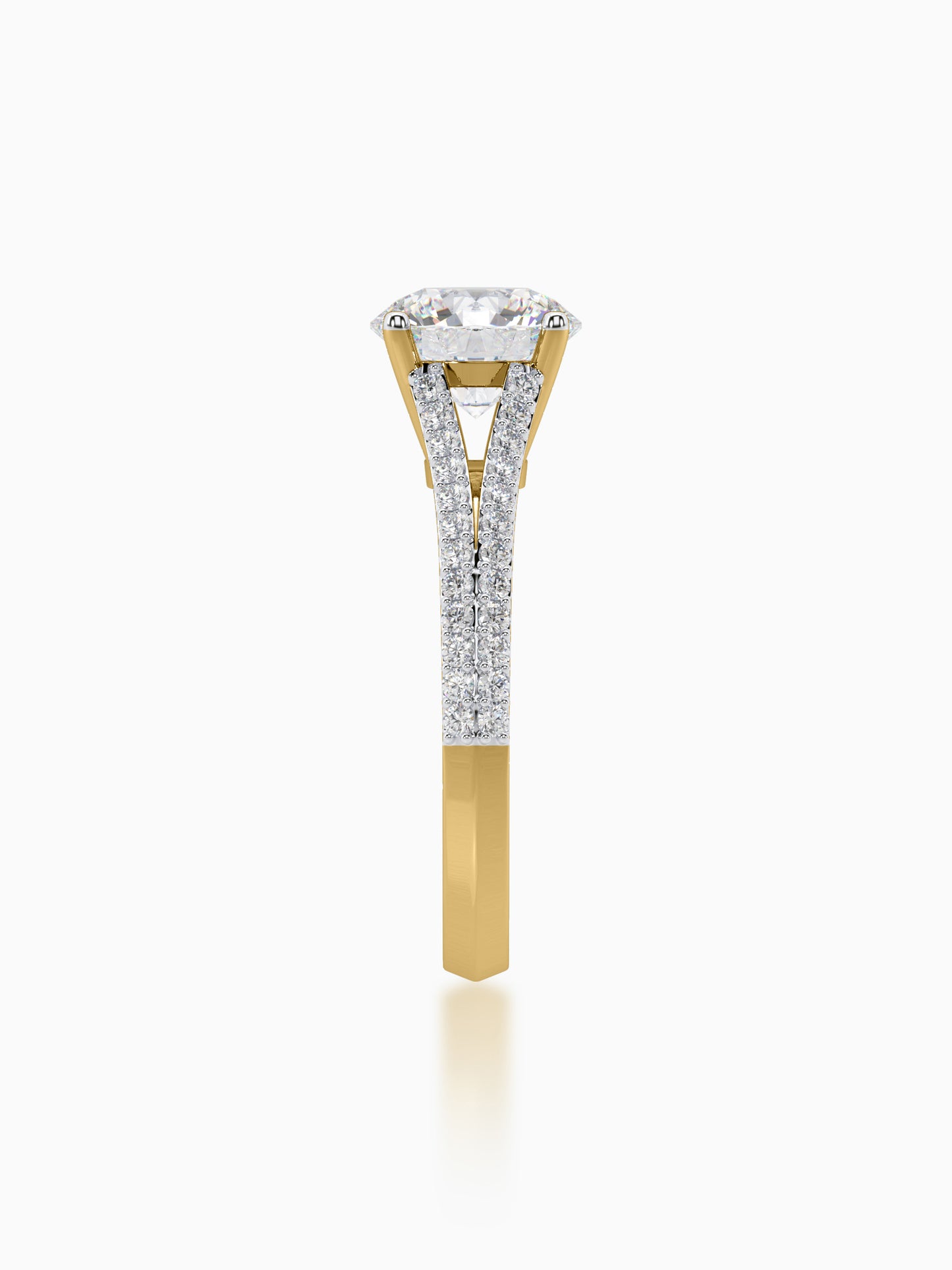 Classic splendour diamond ring - Evol Jewels